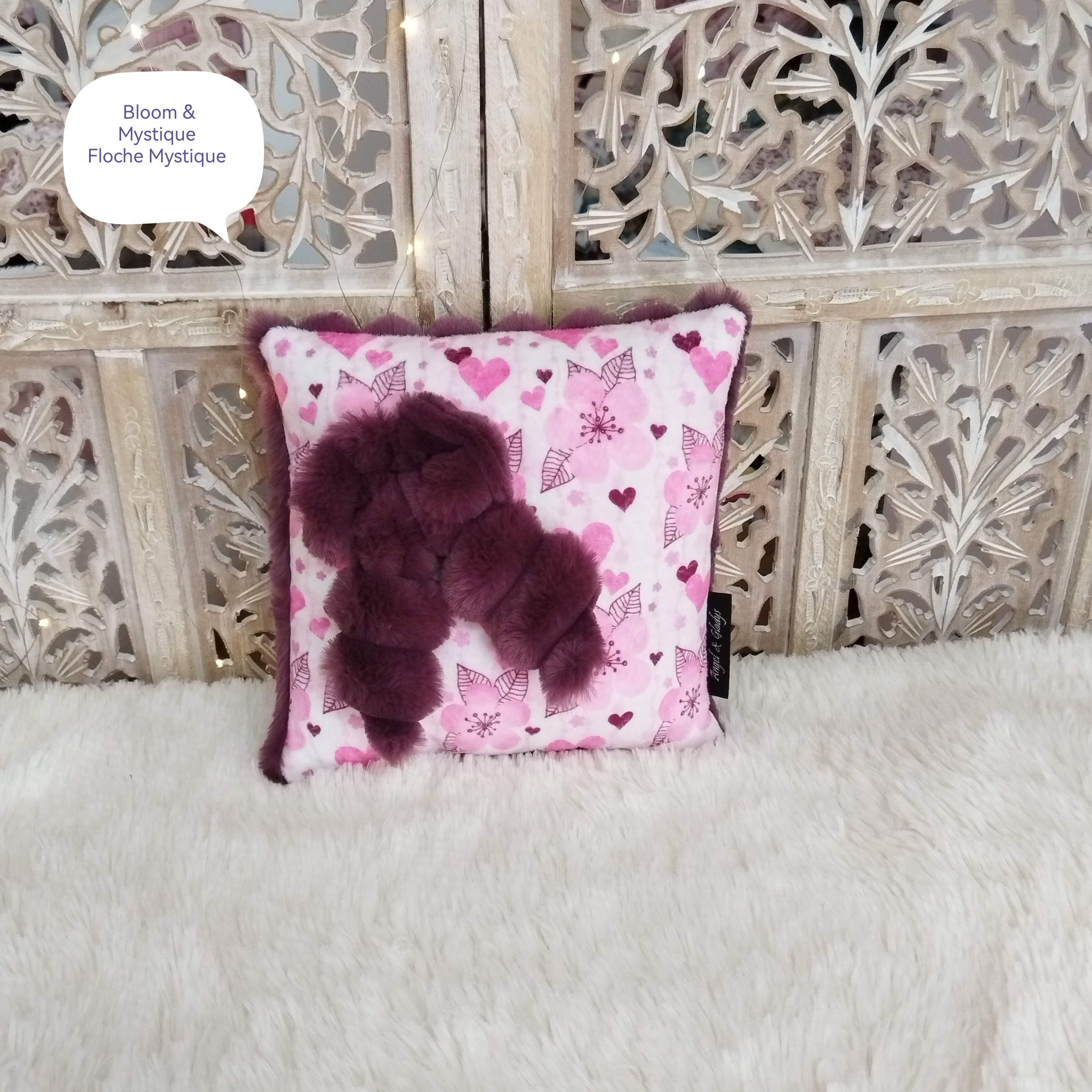Coussin Bloom & Mystique Floche Mystique