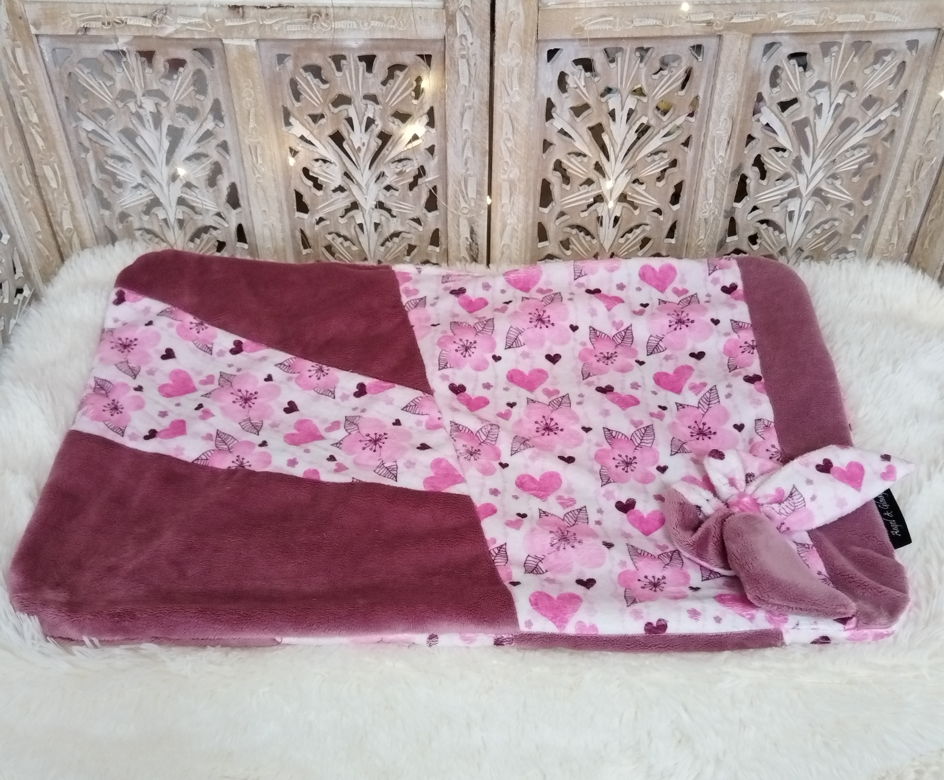 Couverture Patchwork Bloom & Violine T1