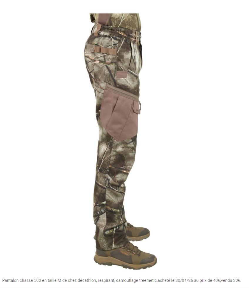 Pantalon chasse 500