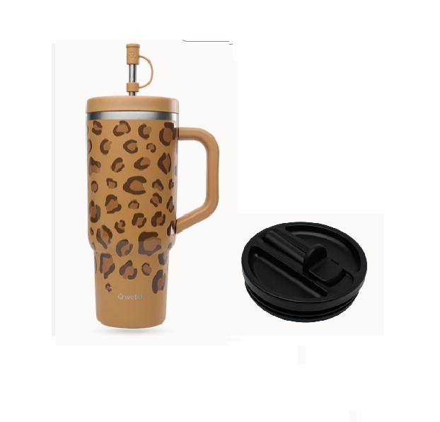 Travel Cup isotherme + Bouchon étanche, Wild Camel, QWETCH, QD3967 