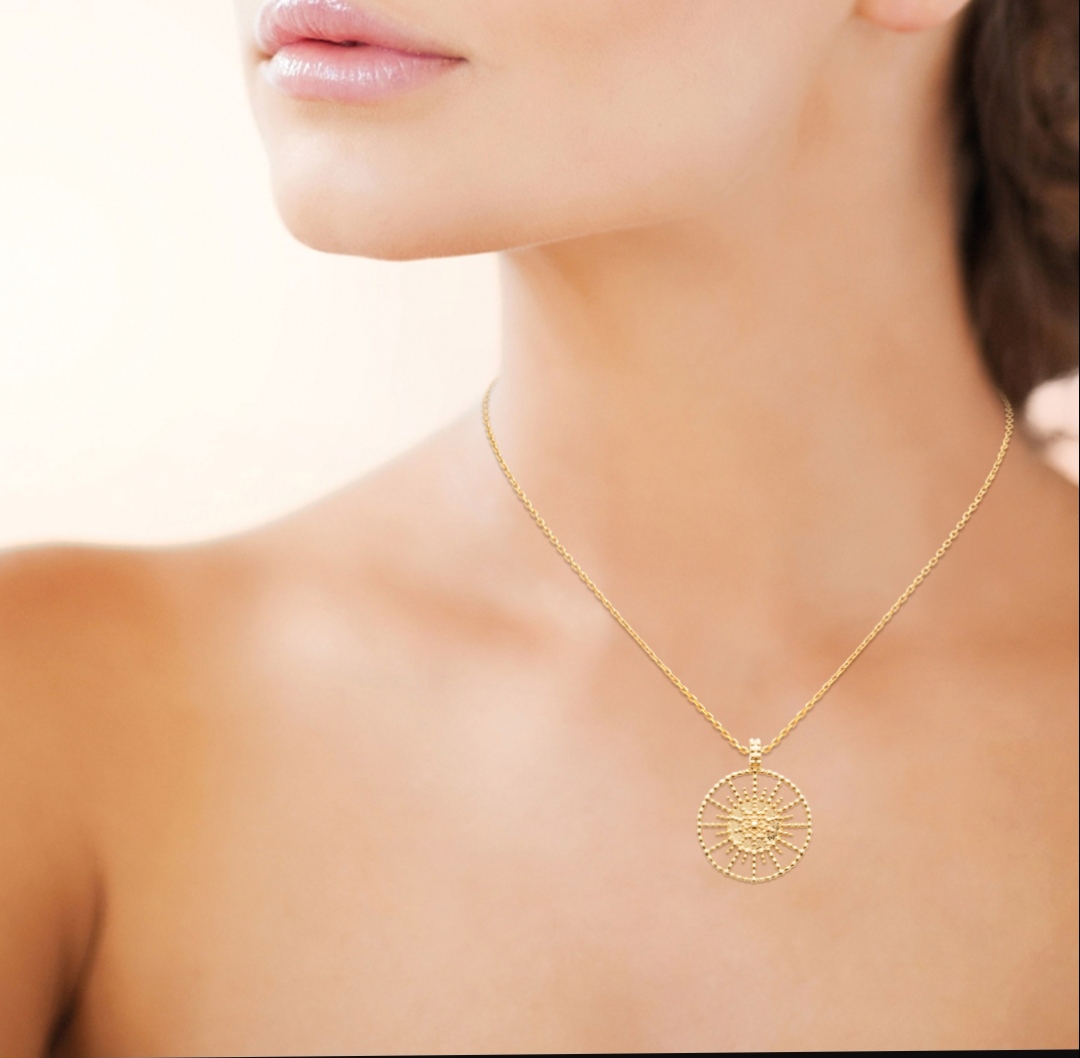 Collier plaqué or Etoile