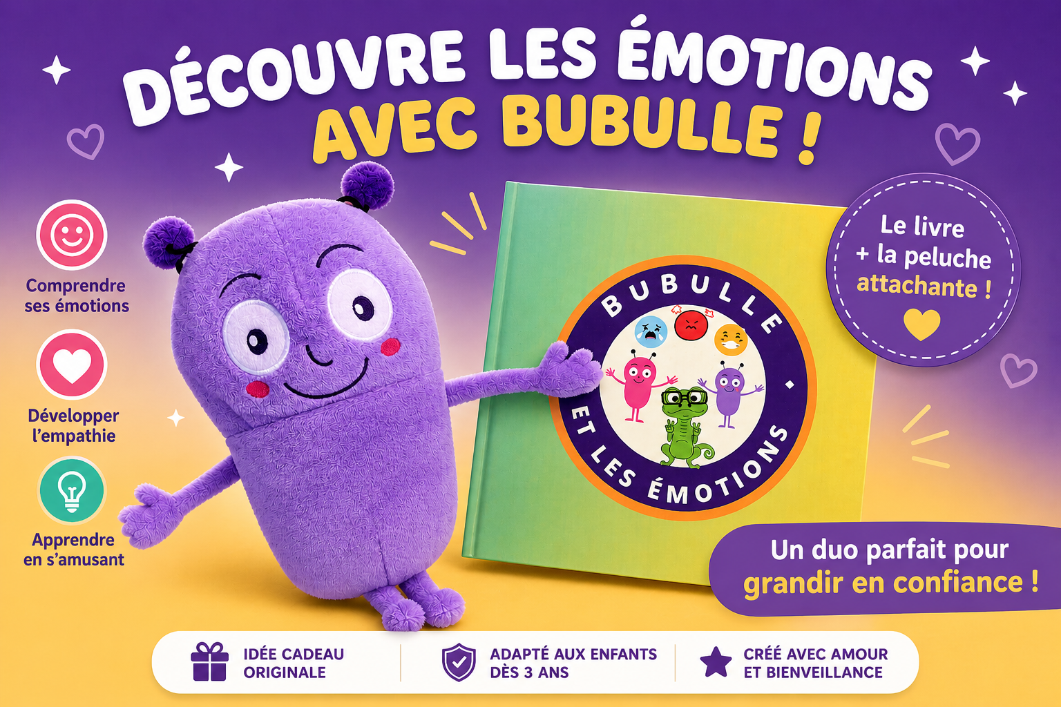 Bubulle et les émotions Tome 1