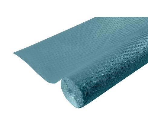 Nappe gaufrée bleu pacifique 1.20x6m