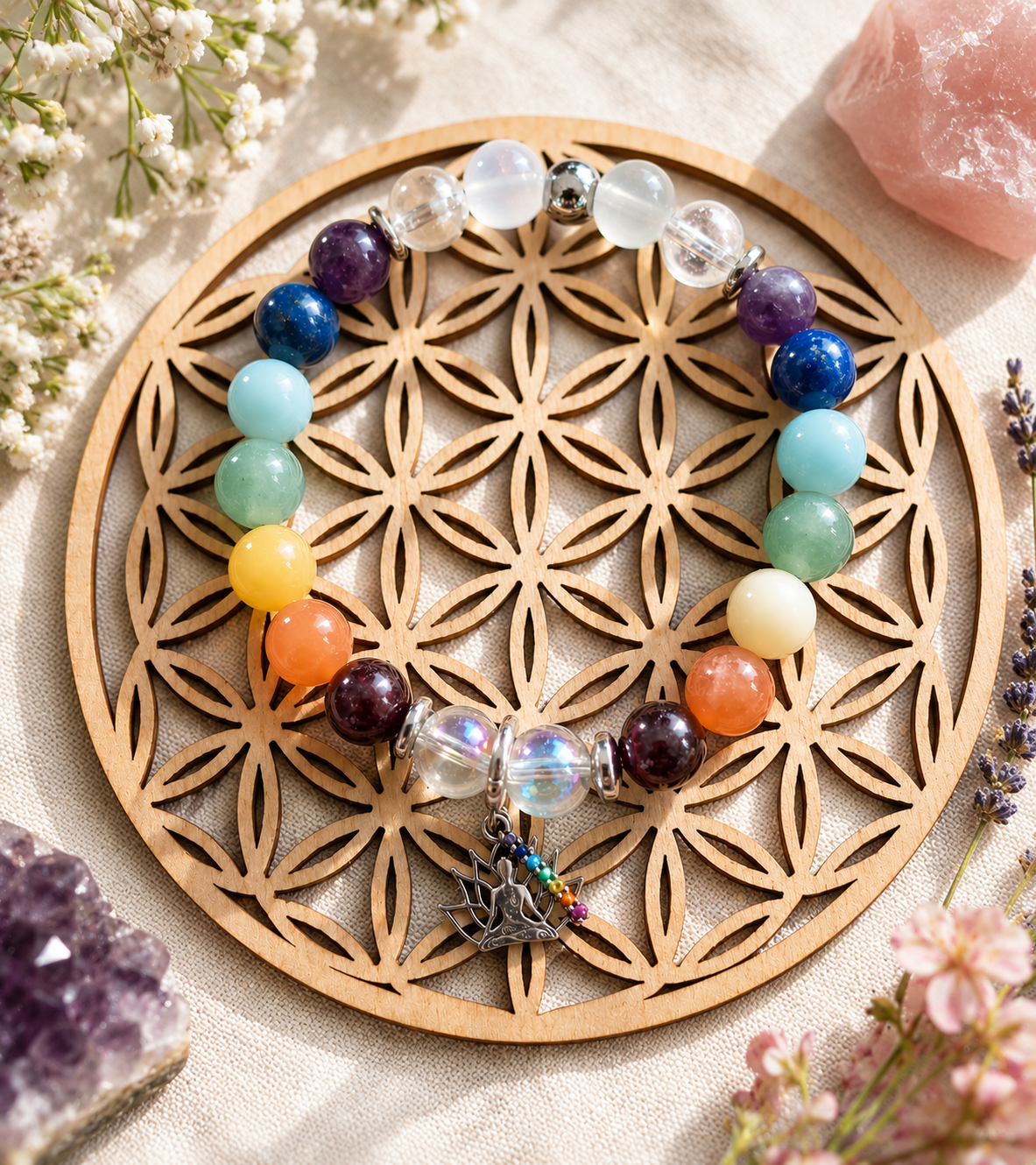 Bracelet 7 chakras