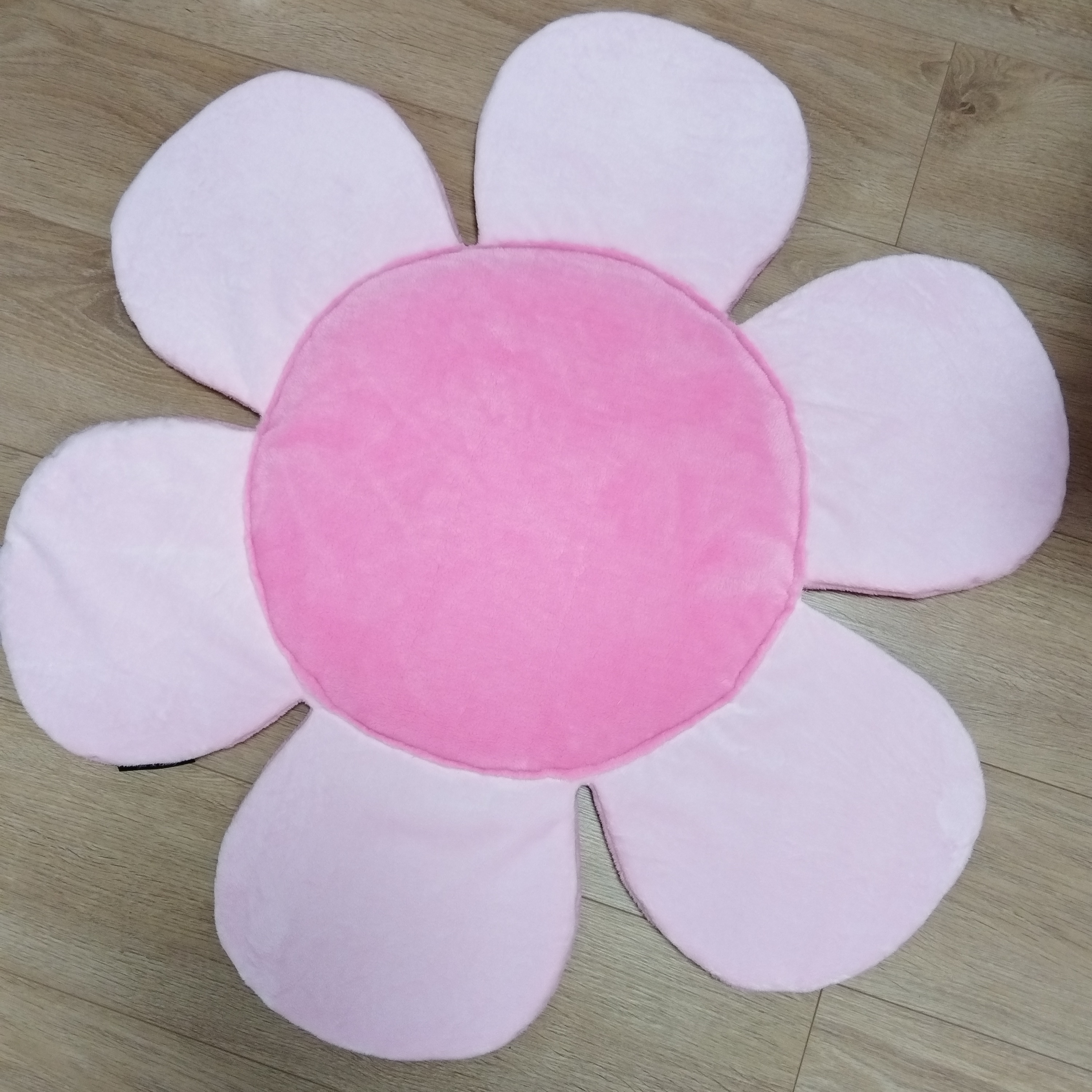 Tapis Fleur Rose & Rose Acidulé