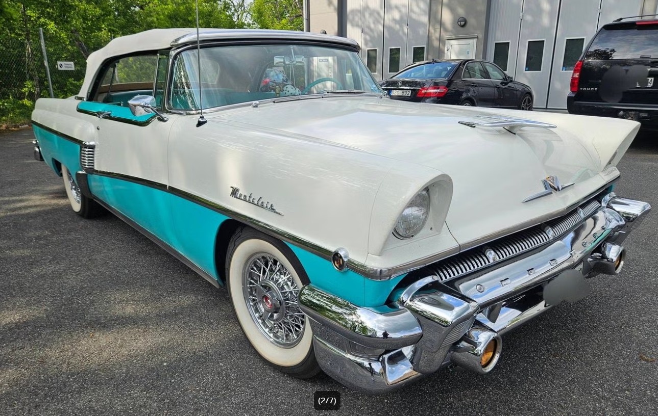 1956 Mercury Montclair convertible