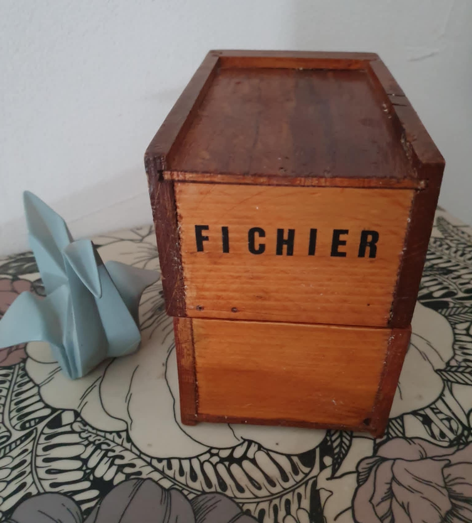  Boîte “Fichier” en bois 