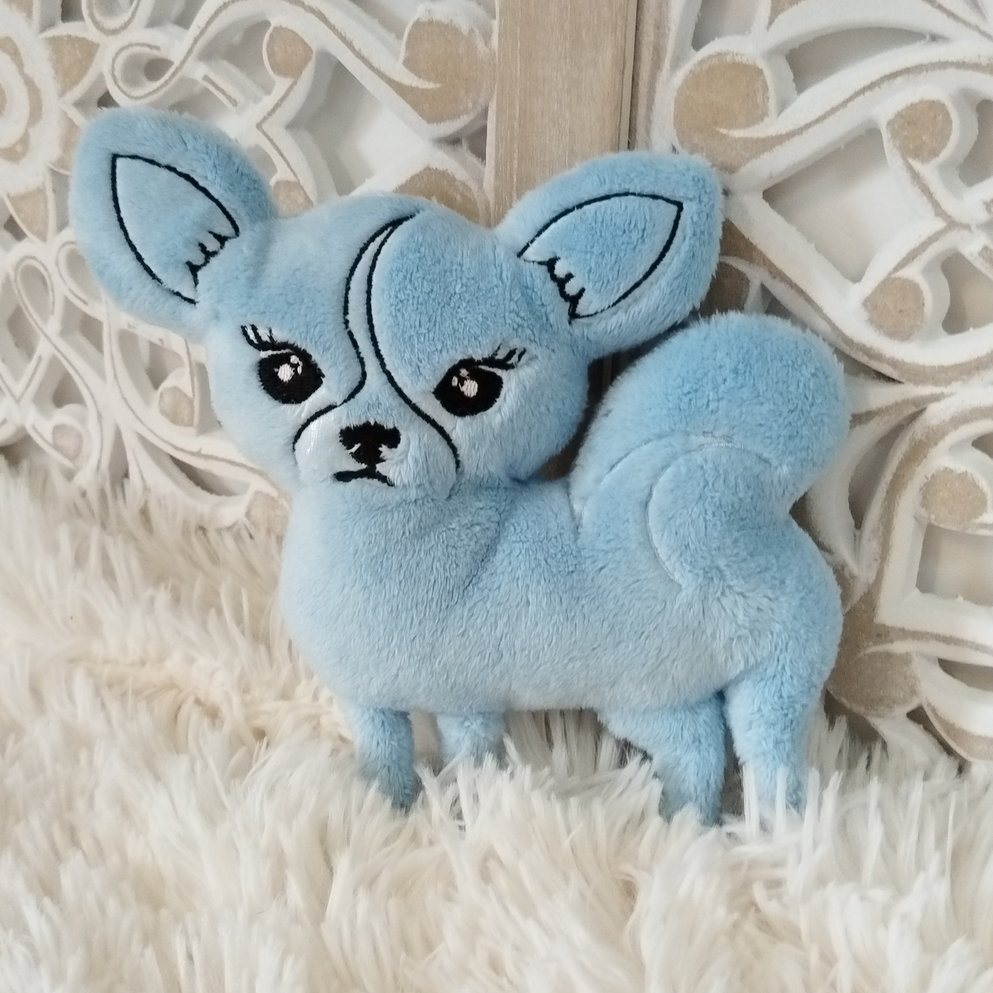 Jouet Chihuahua - Bleu Ciel Pastel