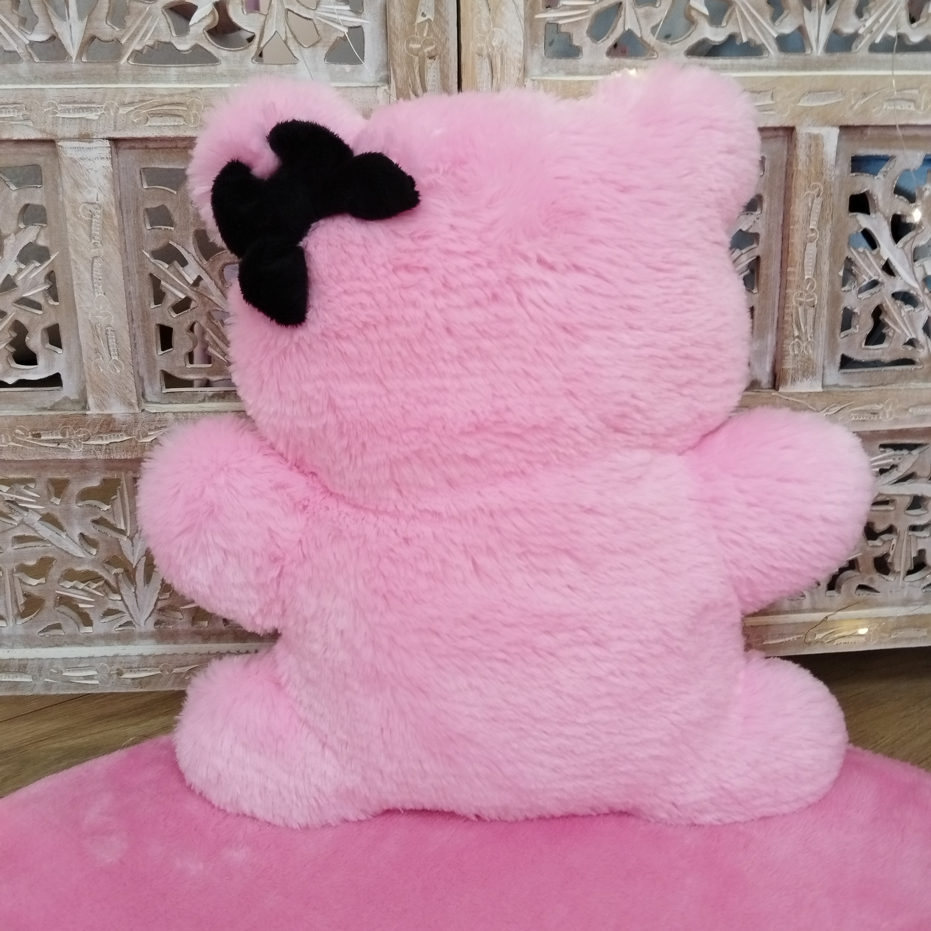 Coussin Mister Fluffy Rose