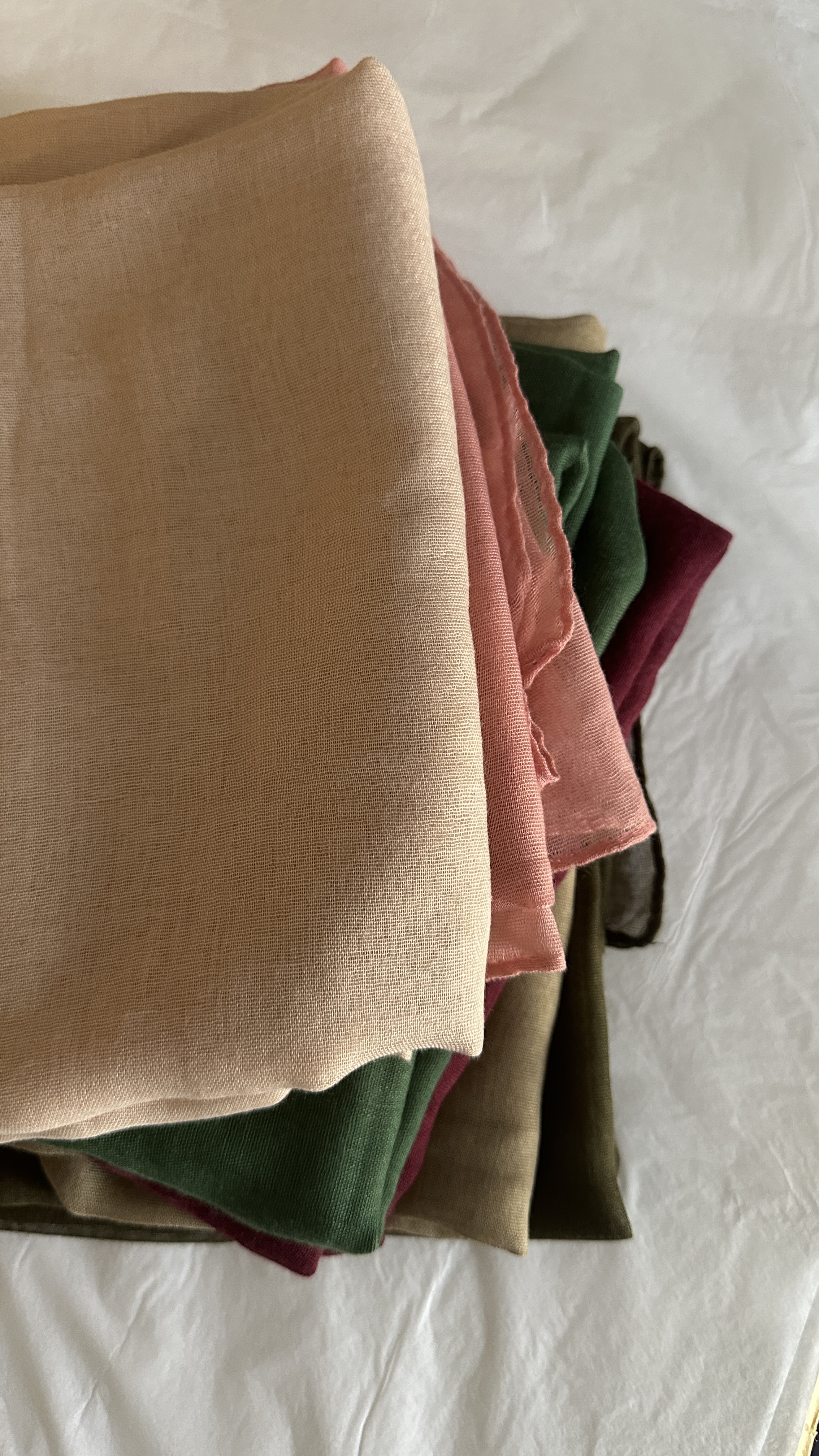 Lot de voiles viscose second choix