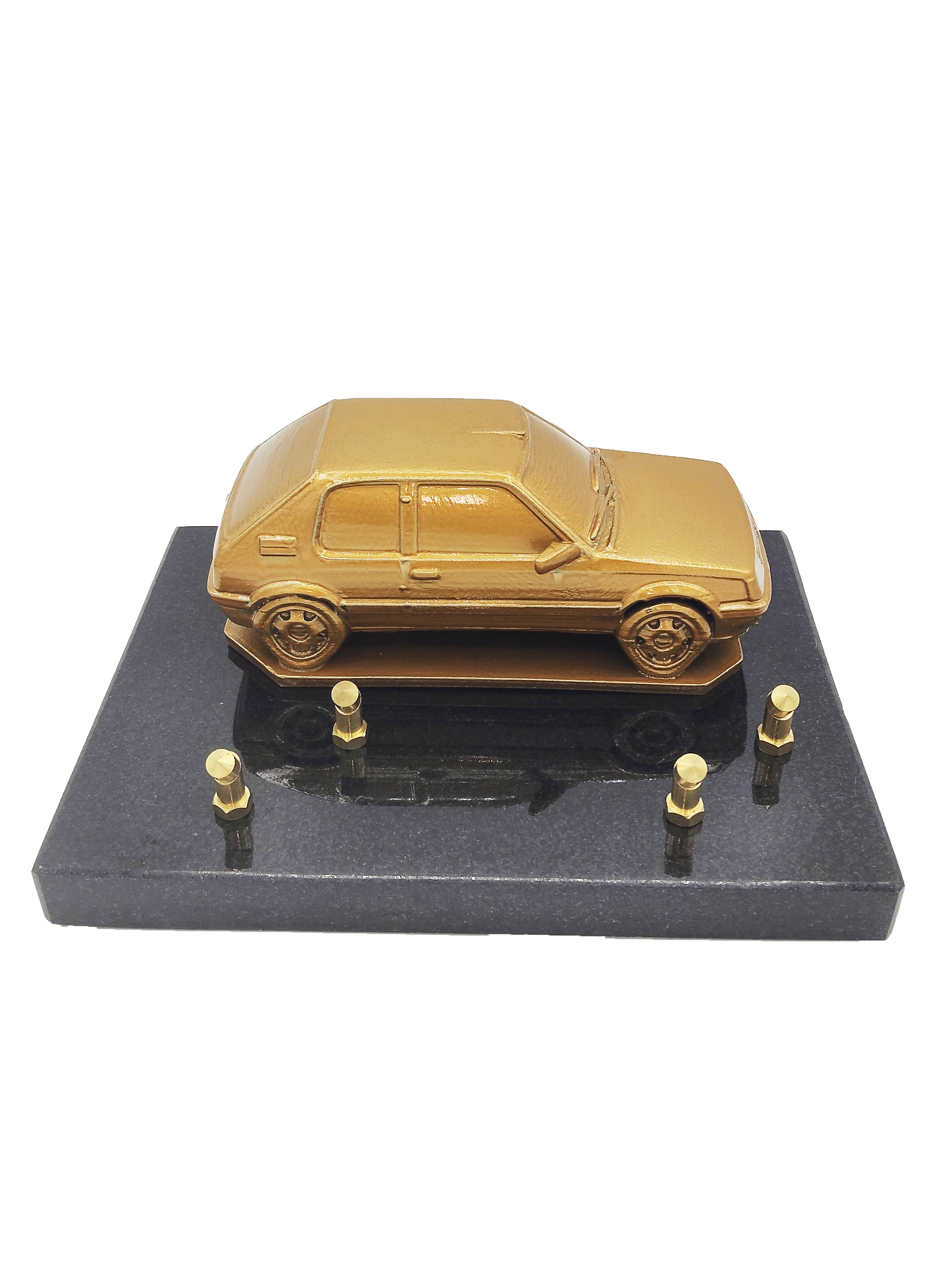 Plaque funéraire Peugeot 205