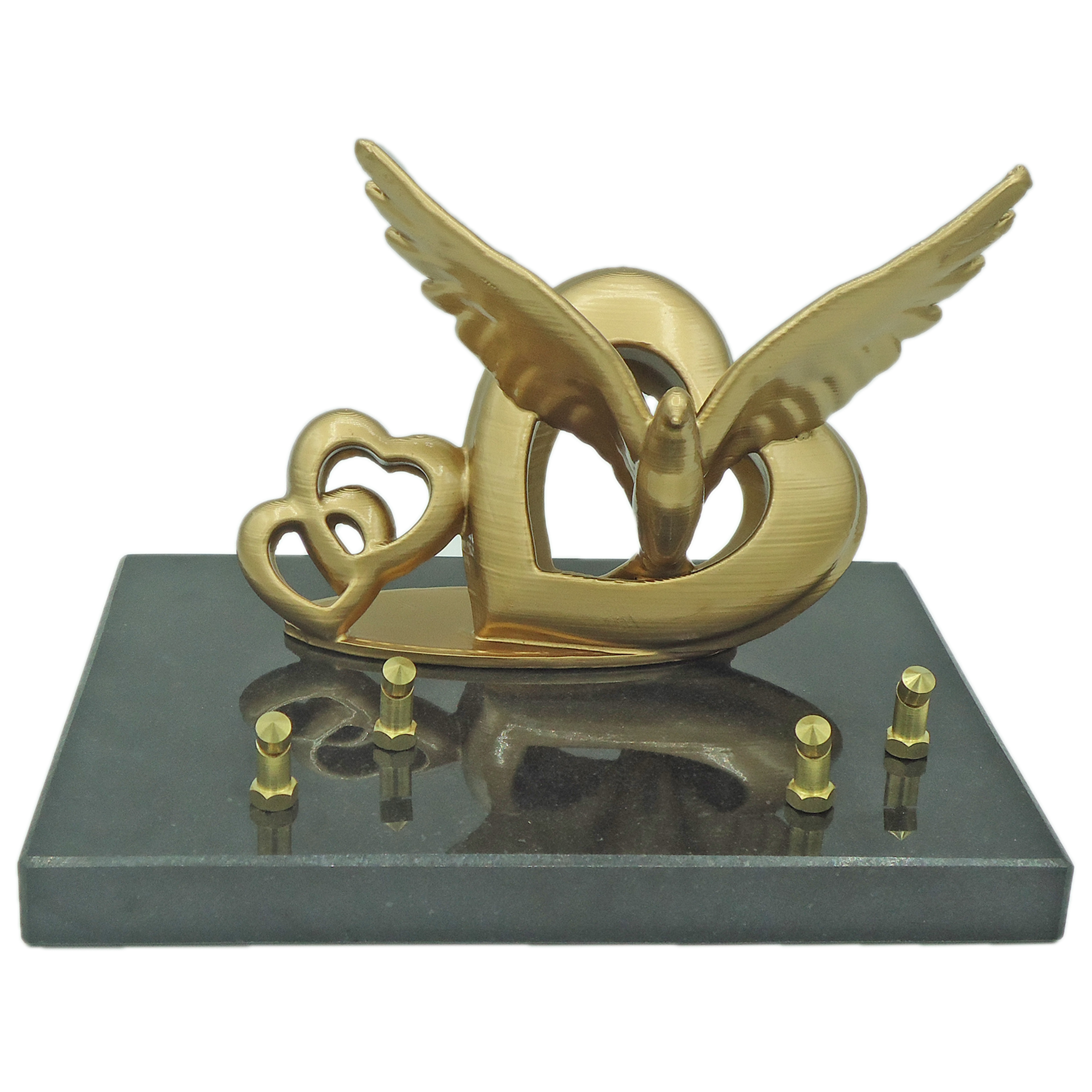 Plaque Ange et colombe