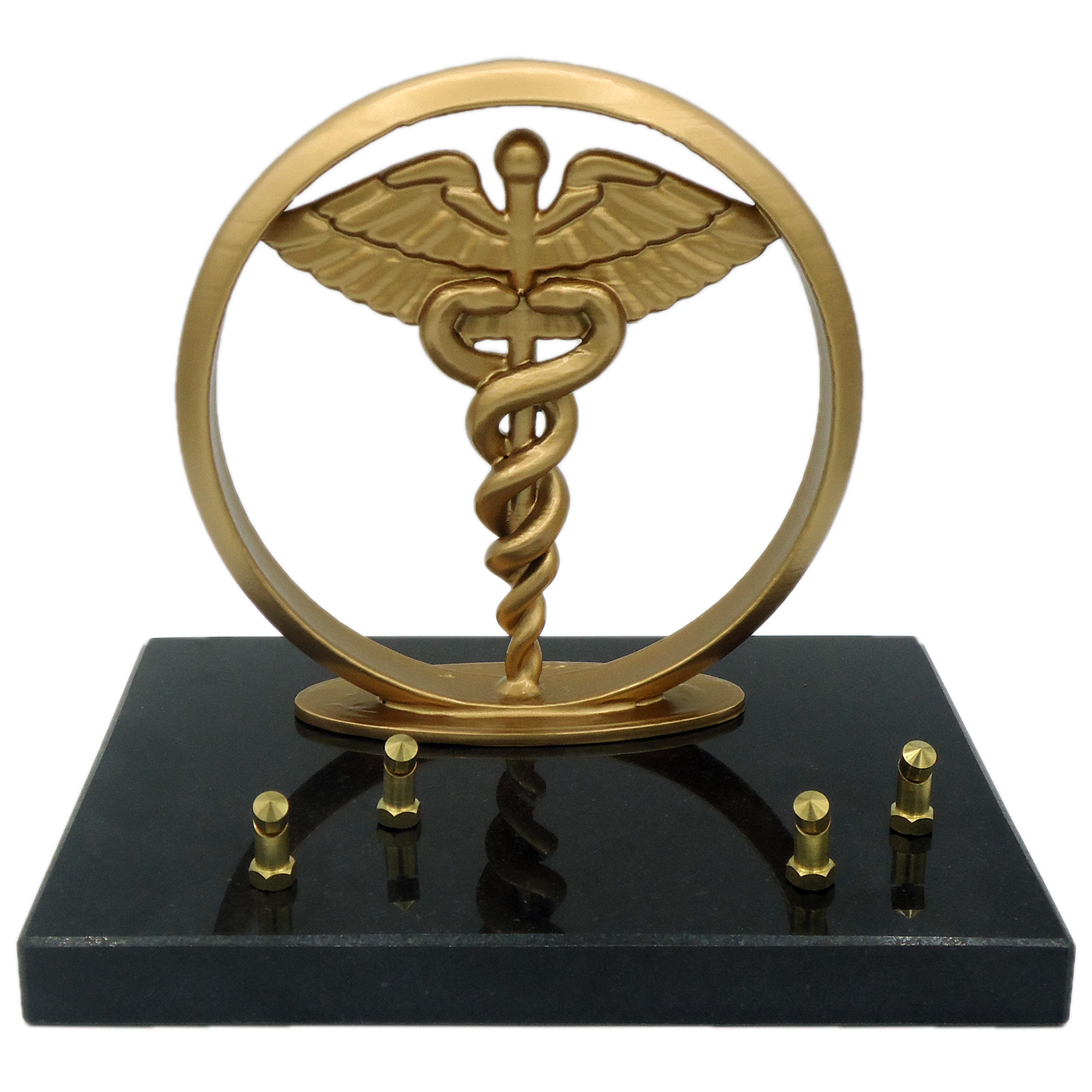 Plaque médecine caducée