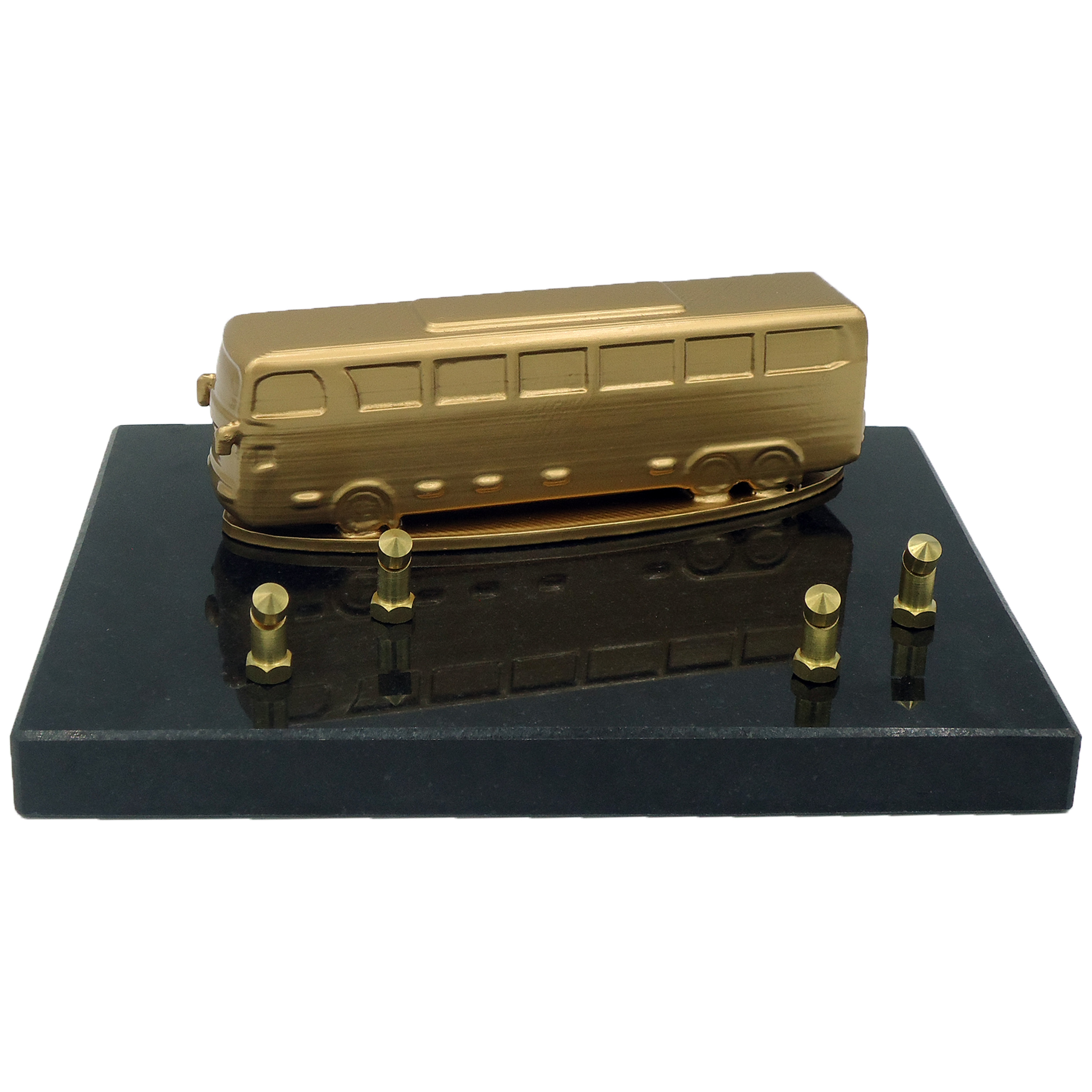 Plaque bus de transport scolaire et voyage