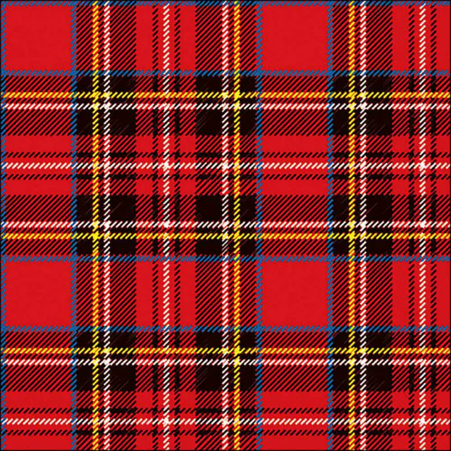 20 serviettes scottish