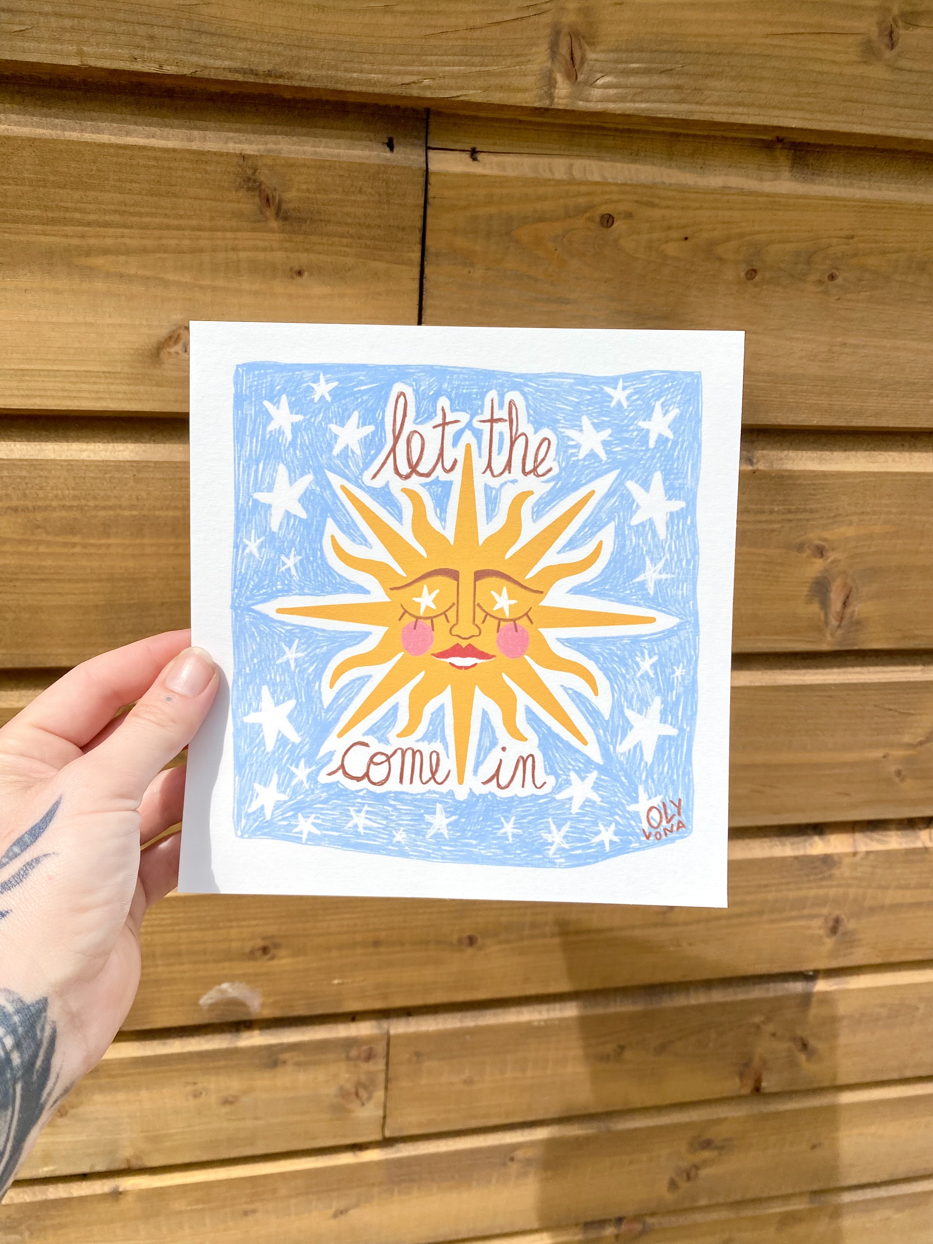PRINT - LET THE SUN 