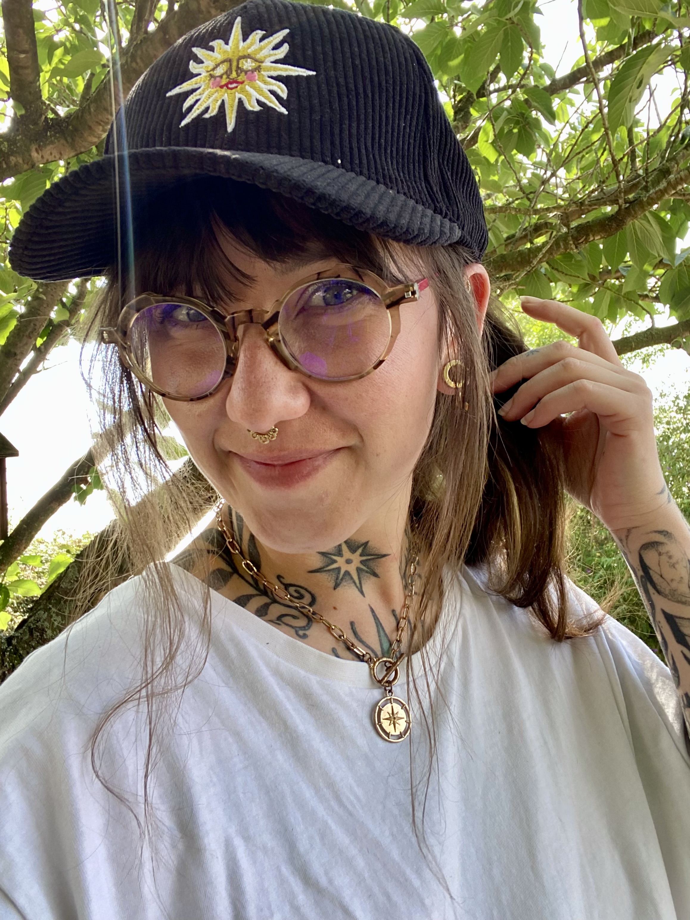 CASQUETTE VELOURS - SOL NOIRE