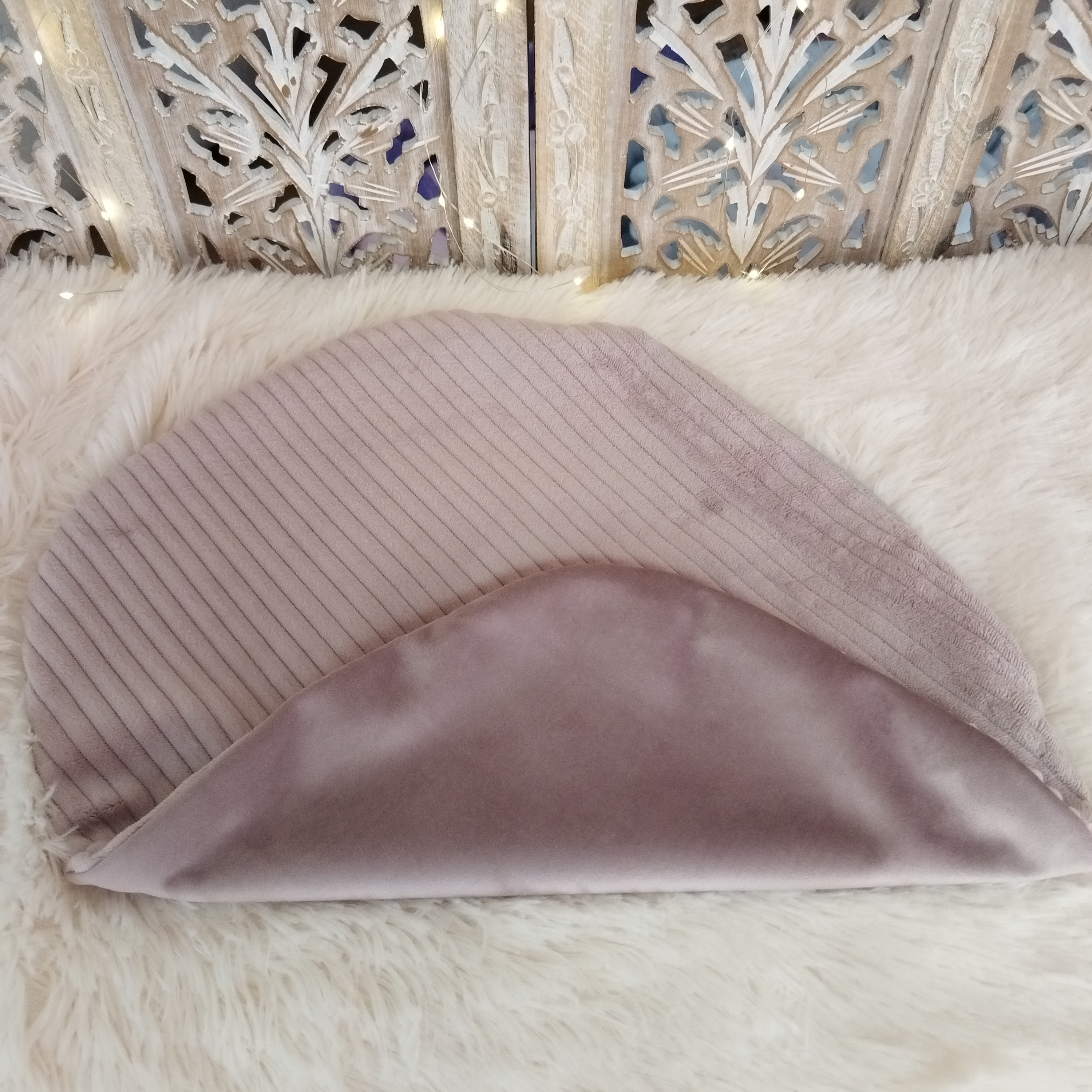 Housse Chuchotement d'Iris pour coussin berceau T1 - petit défaut