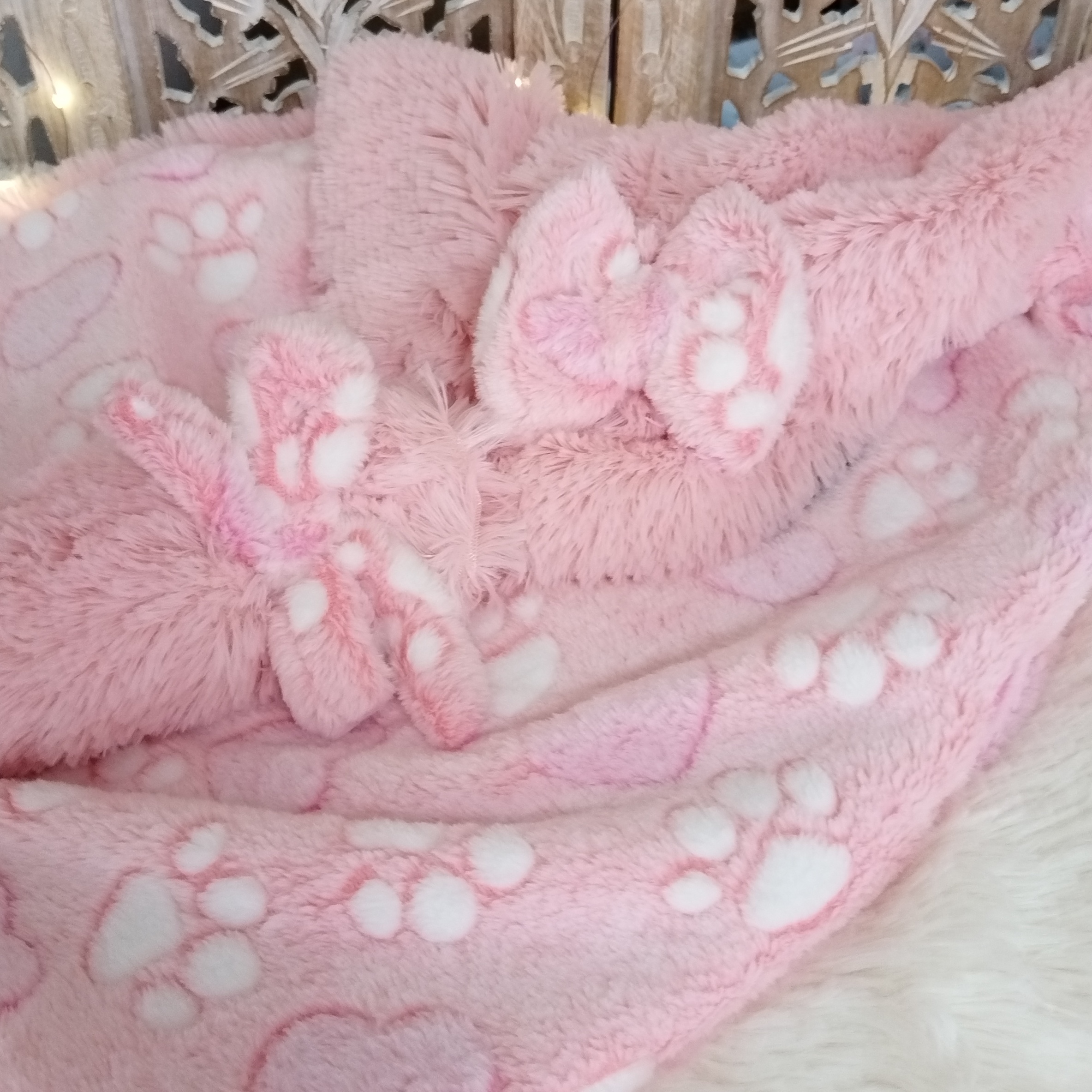 Couverture Pattounes Roses t1