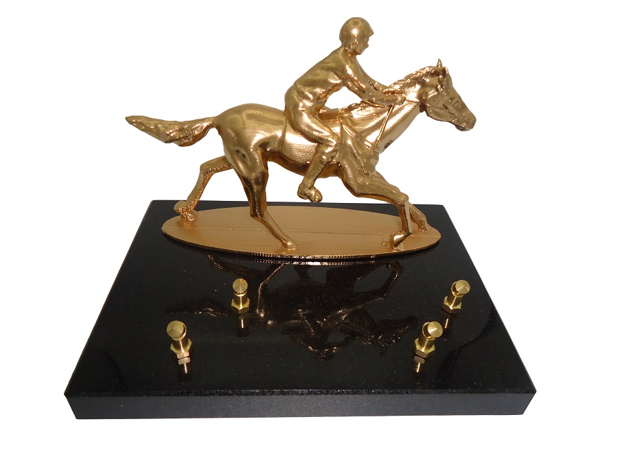 Plaque  cavalier 