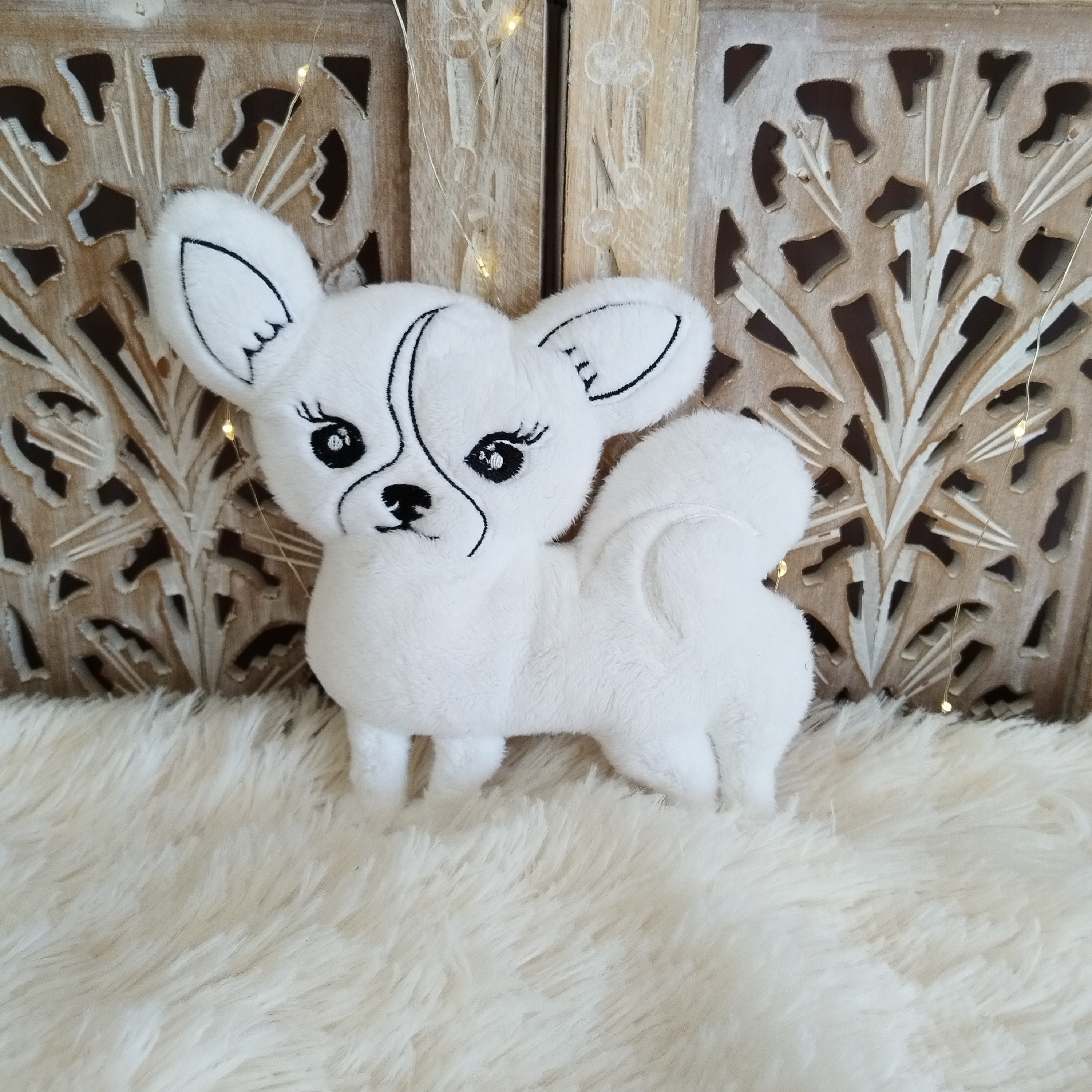 Jouet Chihuahua - Blanc