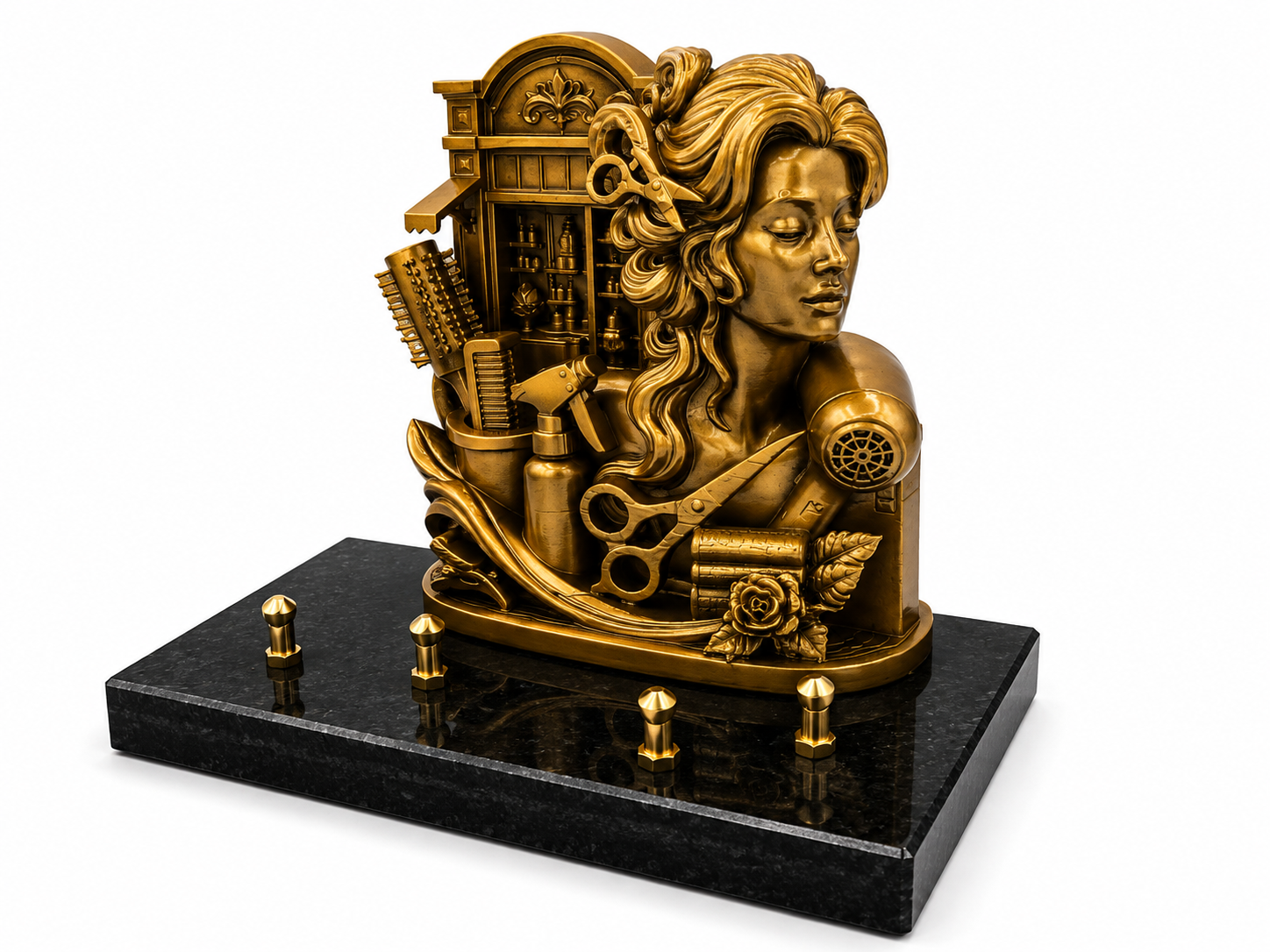 Plaque salon coiffure 