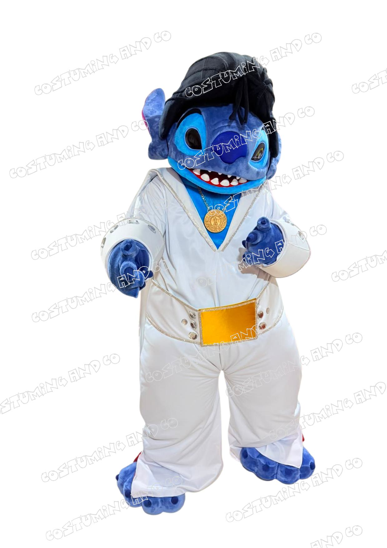 STITCH THE KING - PREMIUM Deluxe Mascotte (2 en 1)