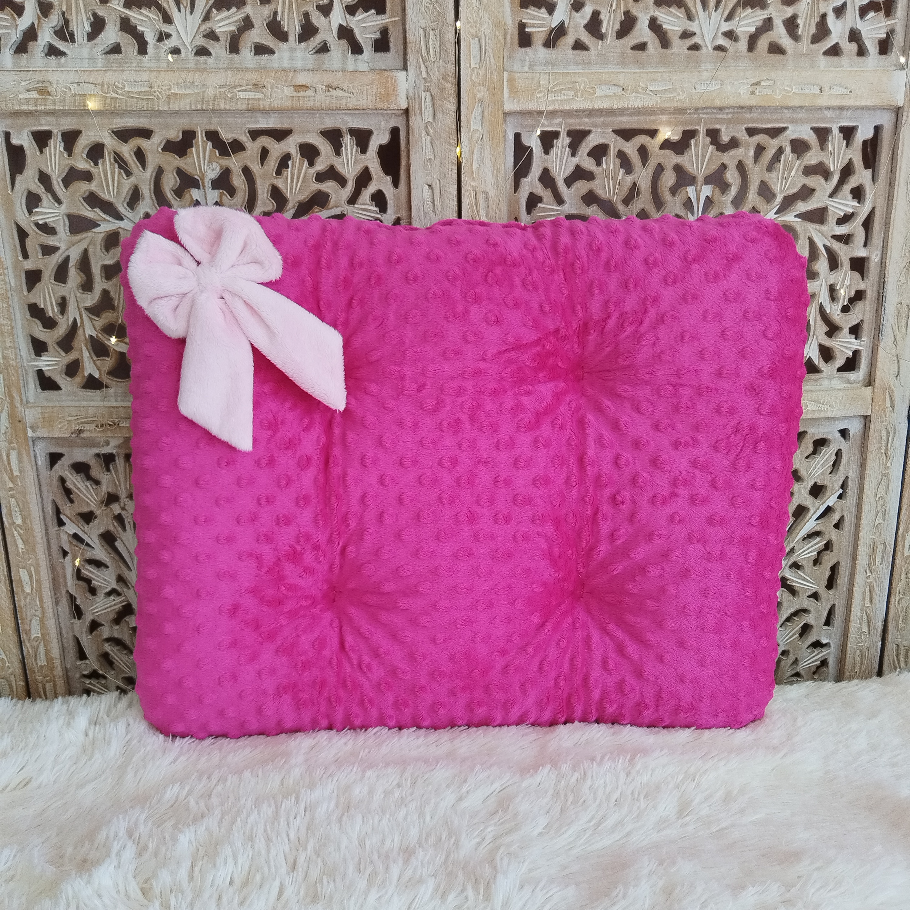 Bb Edredon Fuchsia & Rose