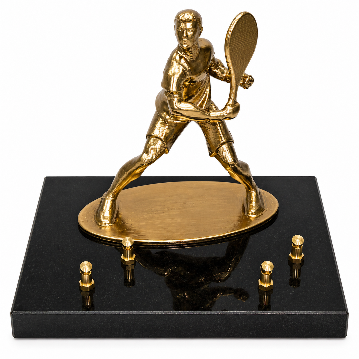 Plaque  joueur de tennis  
