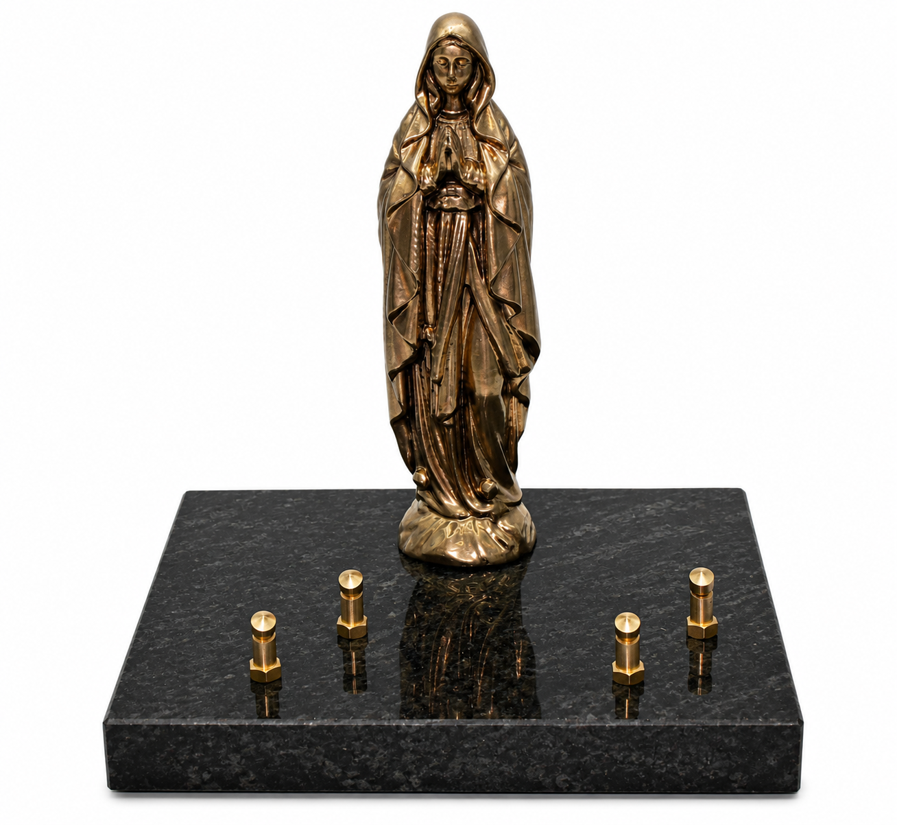 Plaque Vierge prieuse