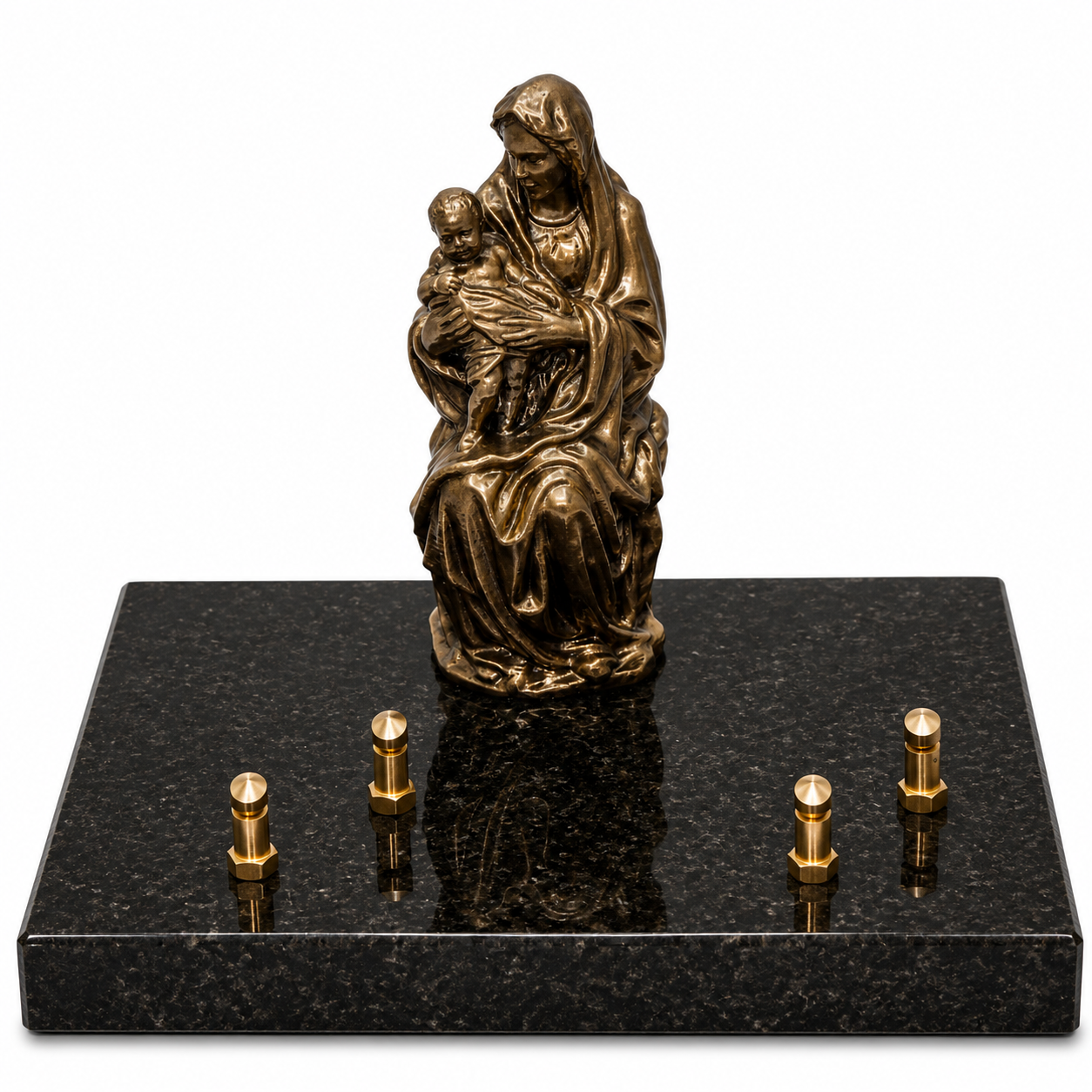 Plaque Vierge à l'enfant