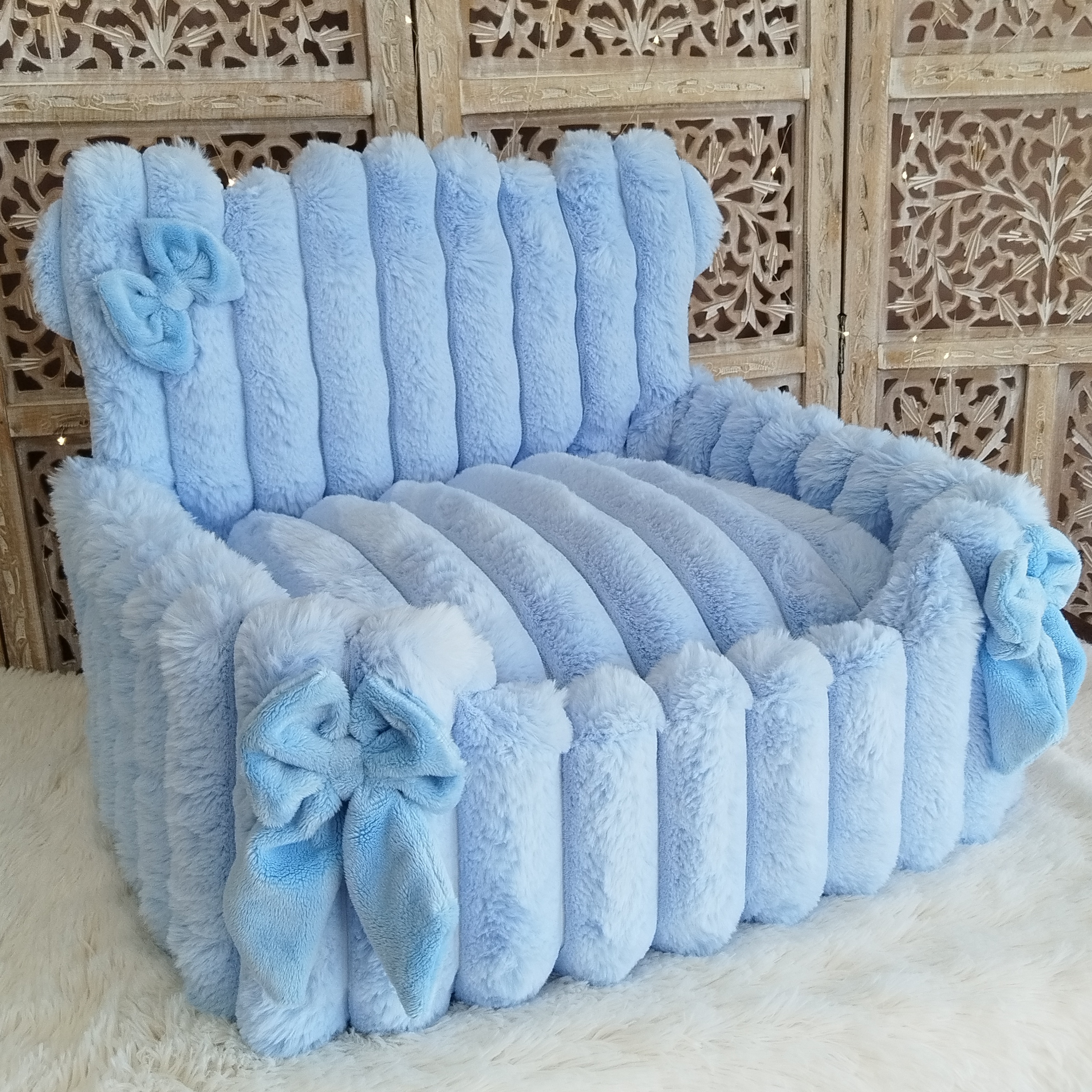 Cute Teddy Comète Bleu Ciel Pastel ✨