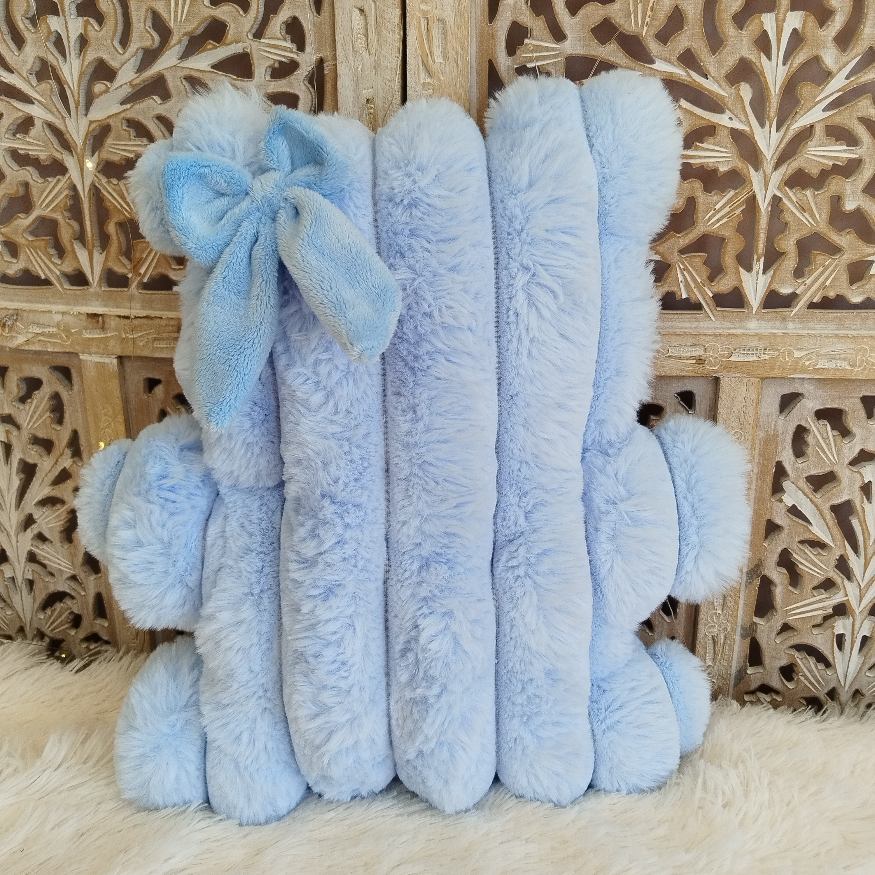 Coussin Mister Comète Bleu Ciel Pastel ✨