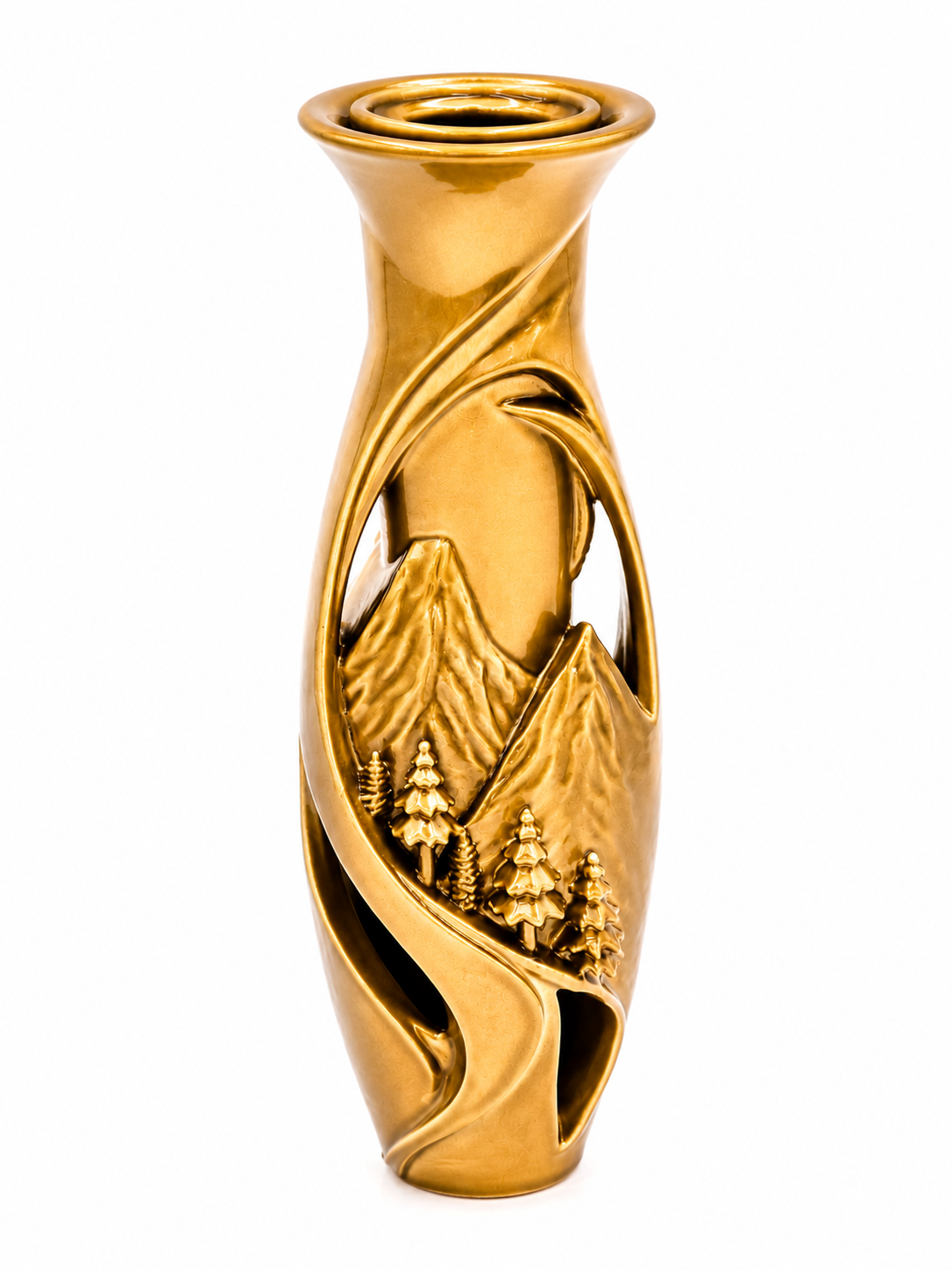Vase soliflor funéraire montagne