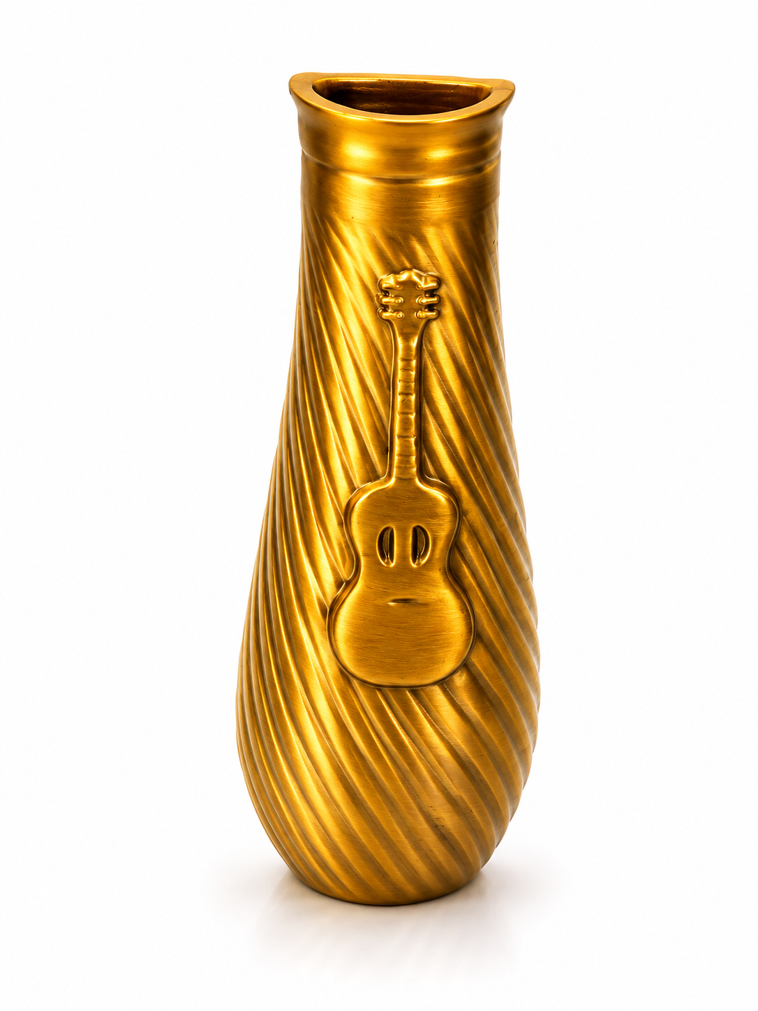 Vase soliflor funéraire guitare