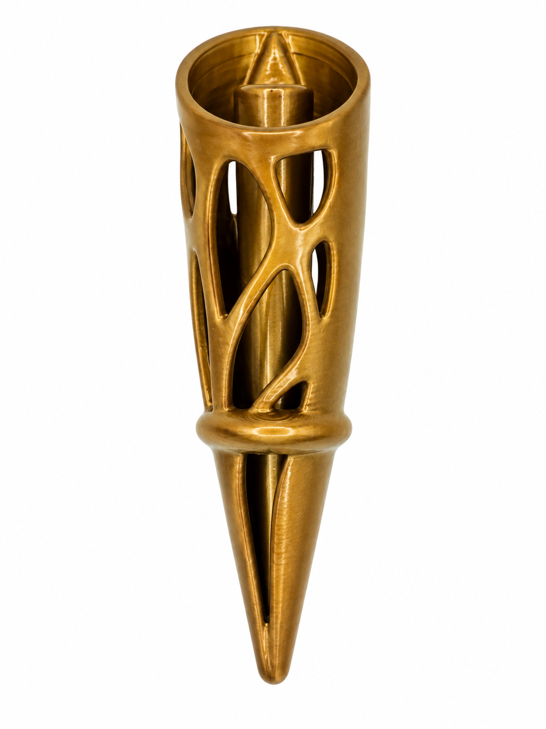 Vase soliflor funéraire flamme eternelle