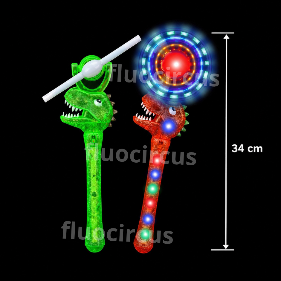  DINOSAURE  SPINNER LUMINEUX