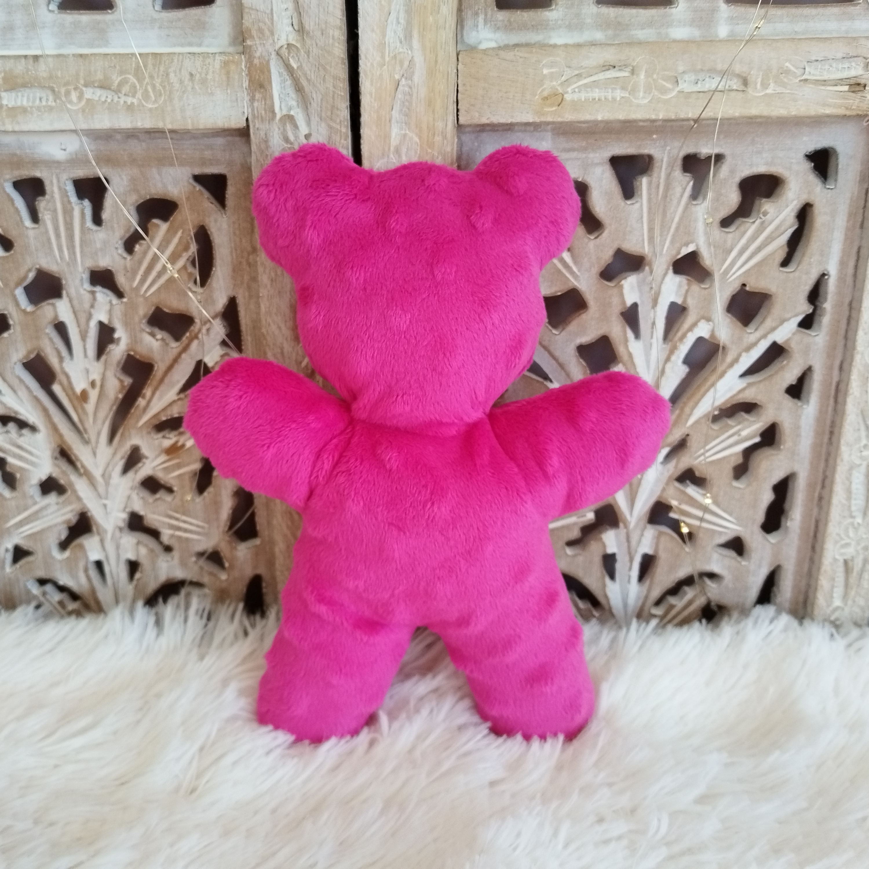 Jouet Ourson Bubble Fuchsia