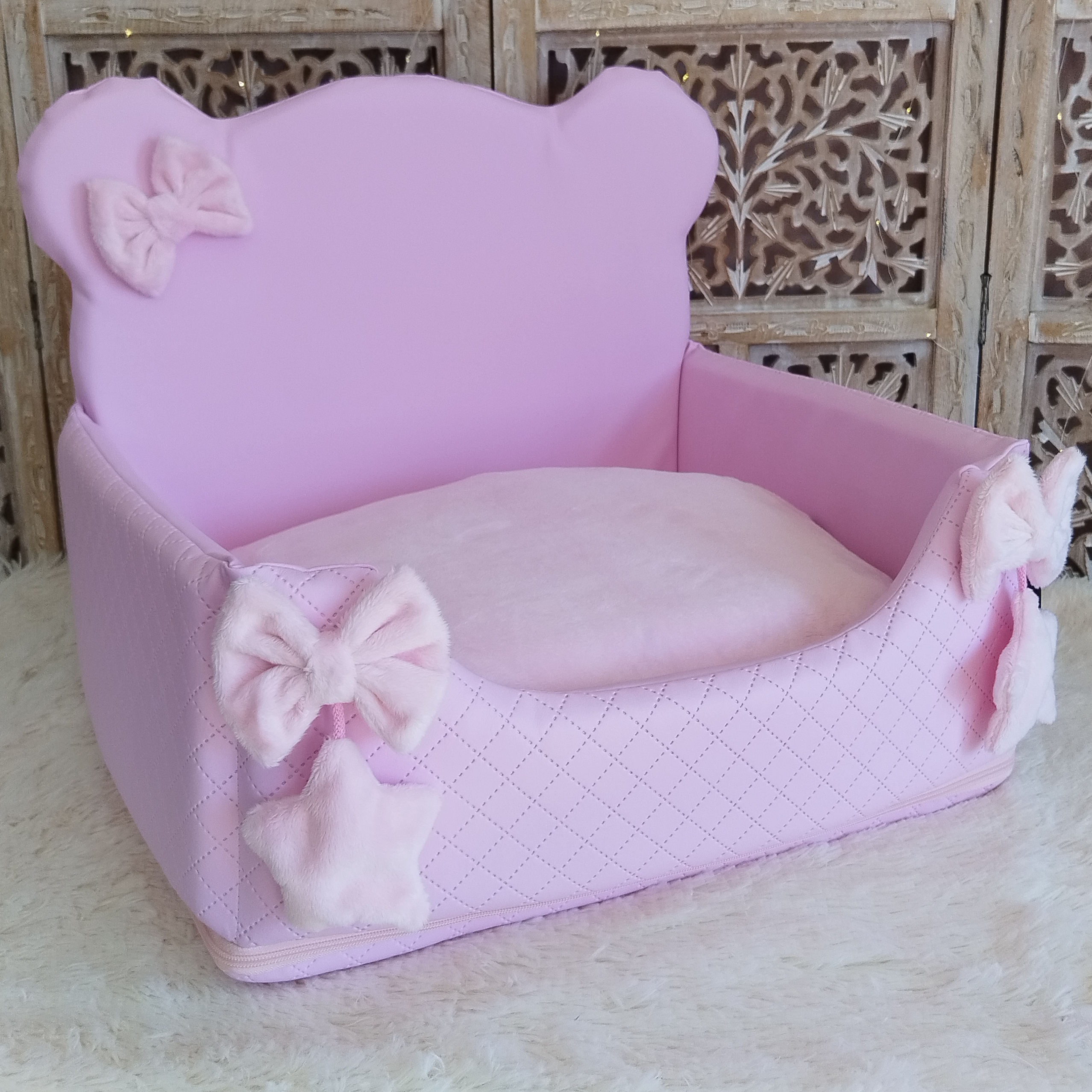 Accessoires pour Cute Teddy - Lisse Rose