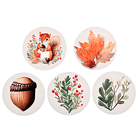 25 déco à parsemer ecureuil 5cm