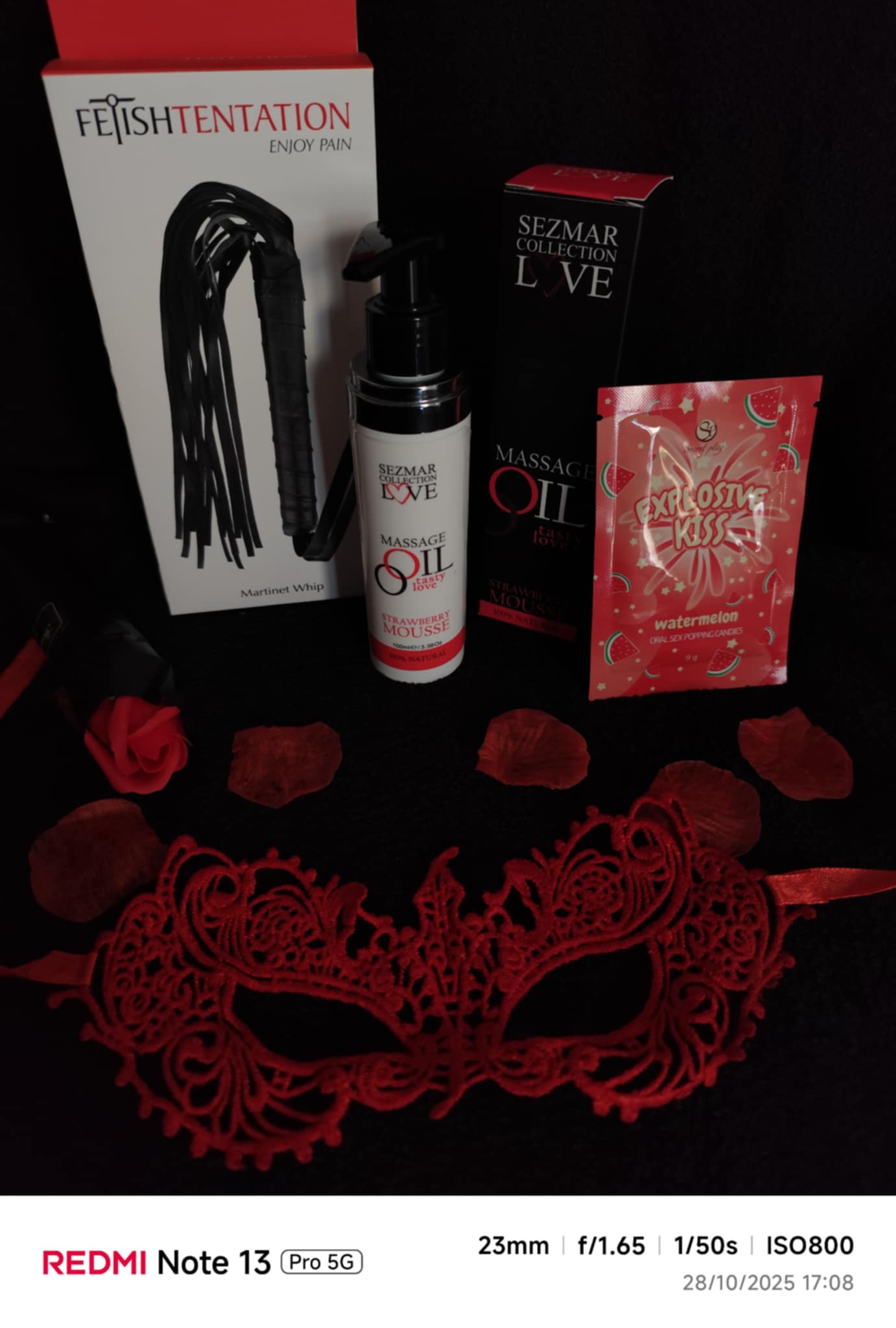 COFFRET HUILE MASQUE ET FOUET