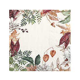 Petite serviette Automne Floral 25/25