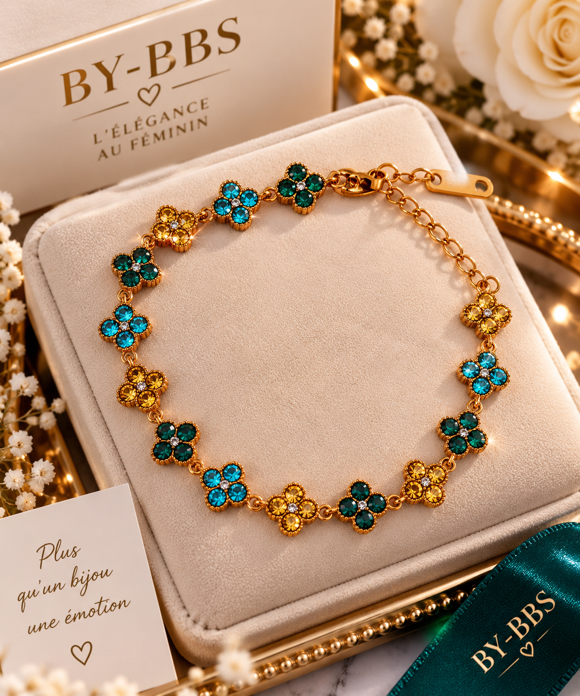 bracelet géométrique 