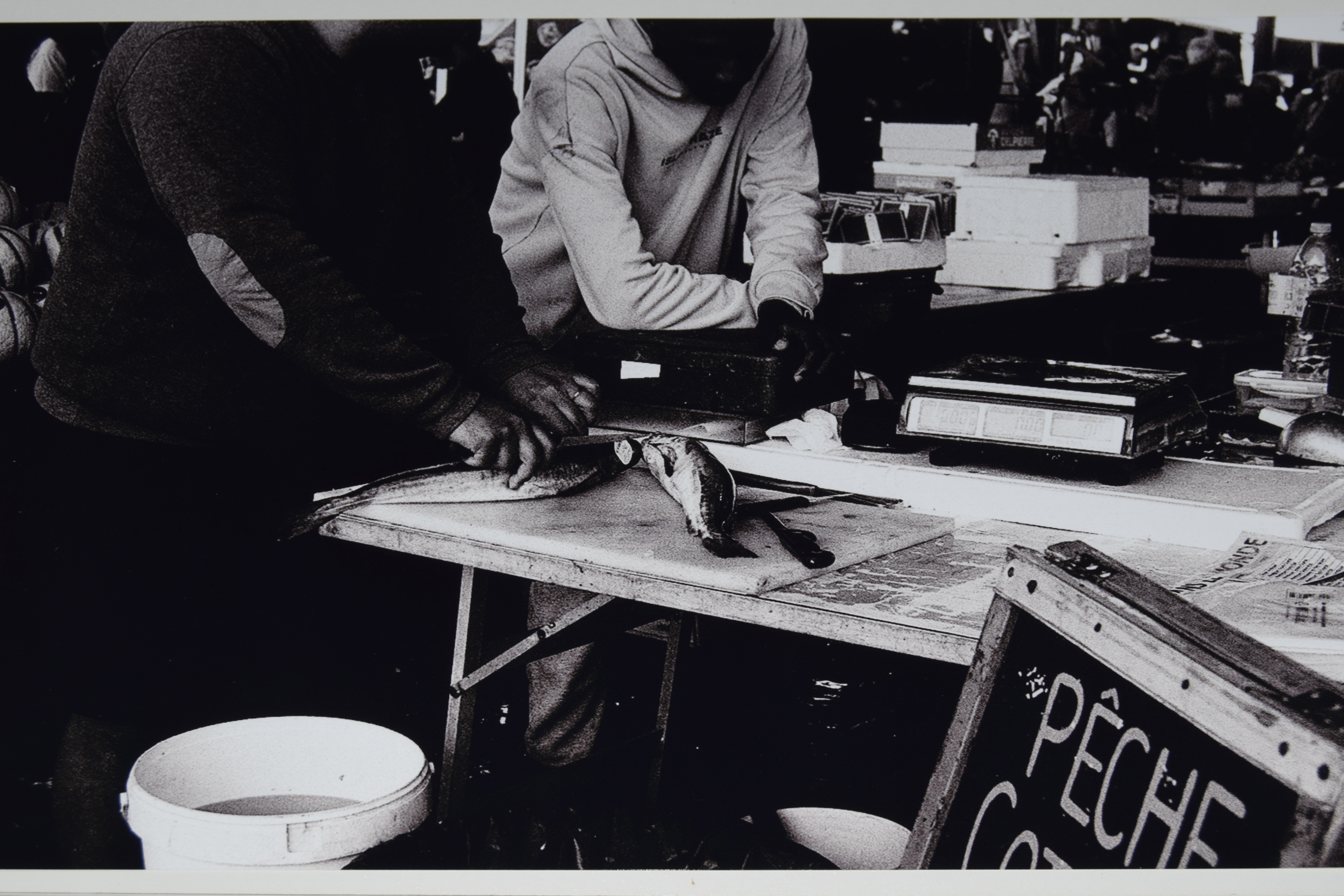 L'étal au marché