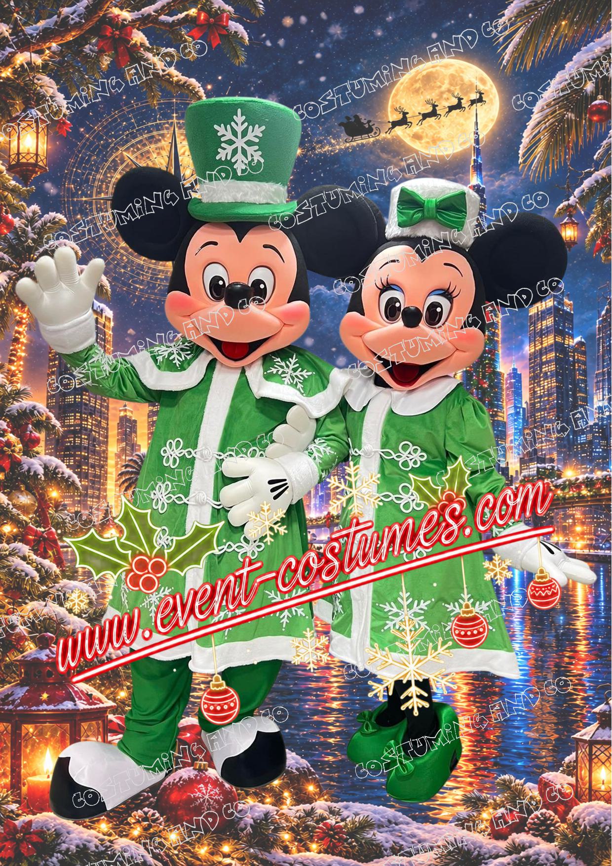 MICKEY & MINNIE (Duo) FEERIE D'HIVER IMPERIAL - PREMIUM DELUXE 