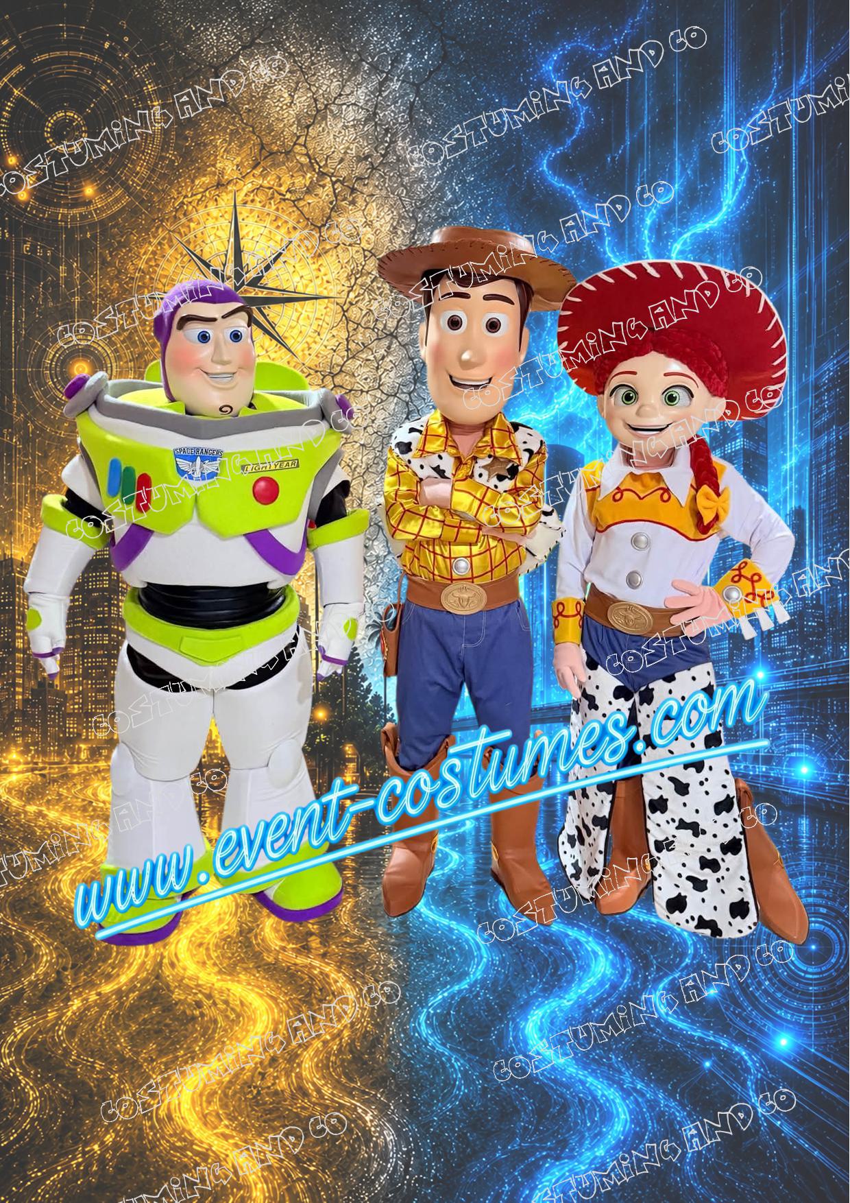BUZZ,JESSE & WOODY (Trio) - ULTIMATE PREMIUM  Mascottes