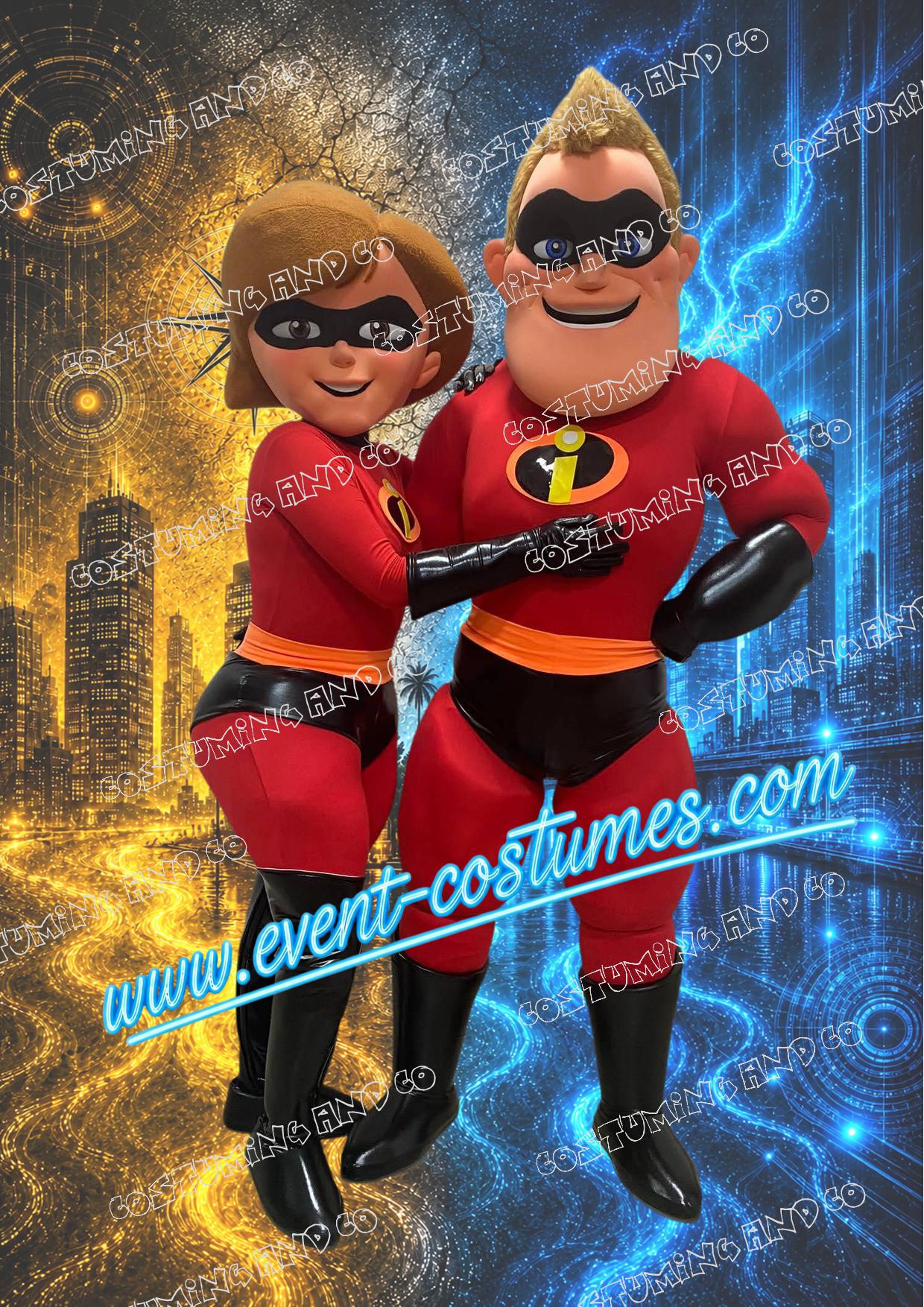 MR & MISS INDESTRUCTIBLE (Duo) - PREMIUM Mascotte