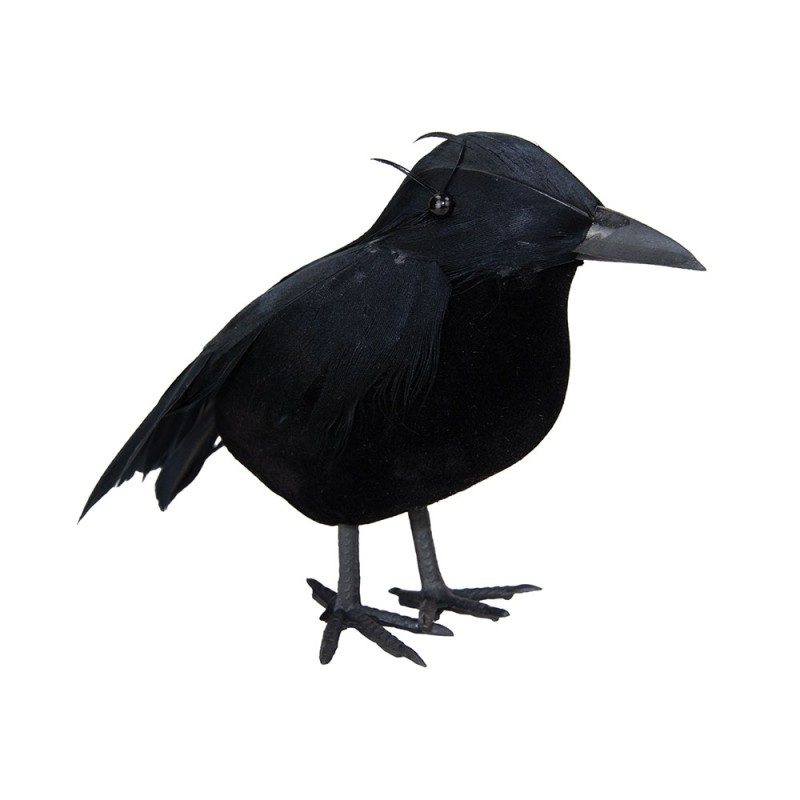 CORBEAU DECORATIF 12/16/6 cm