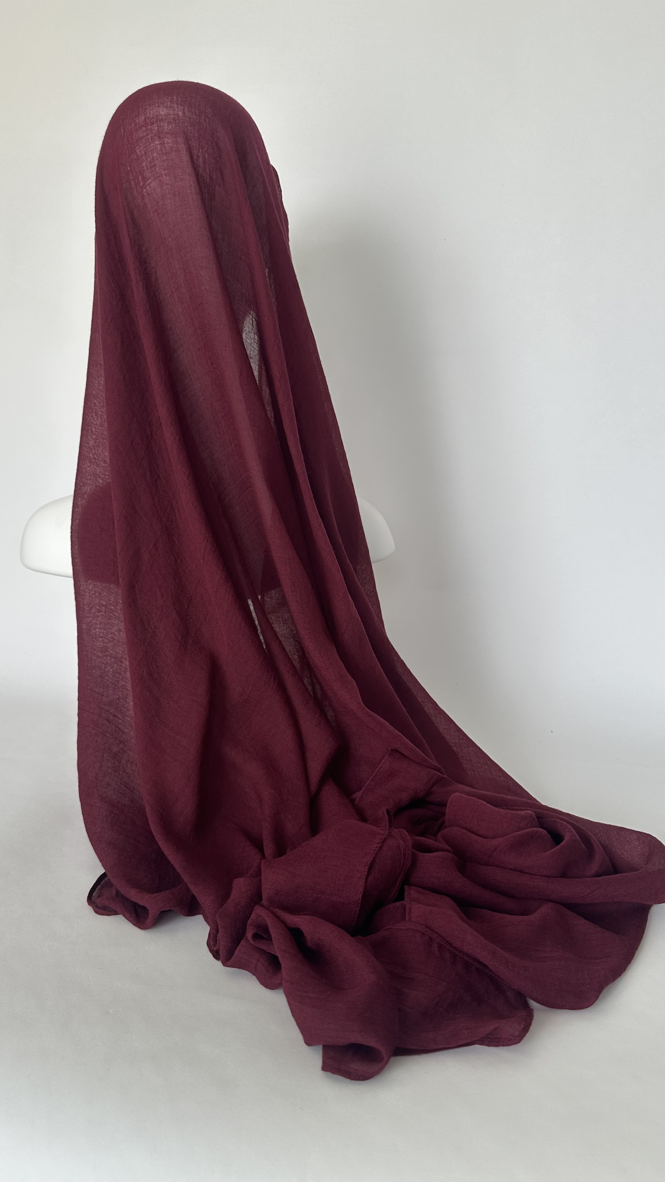 Voile Viscose Pourpre
