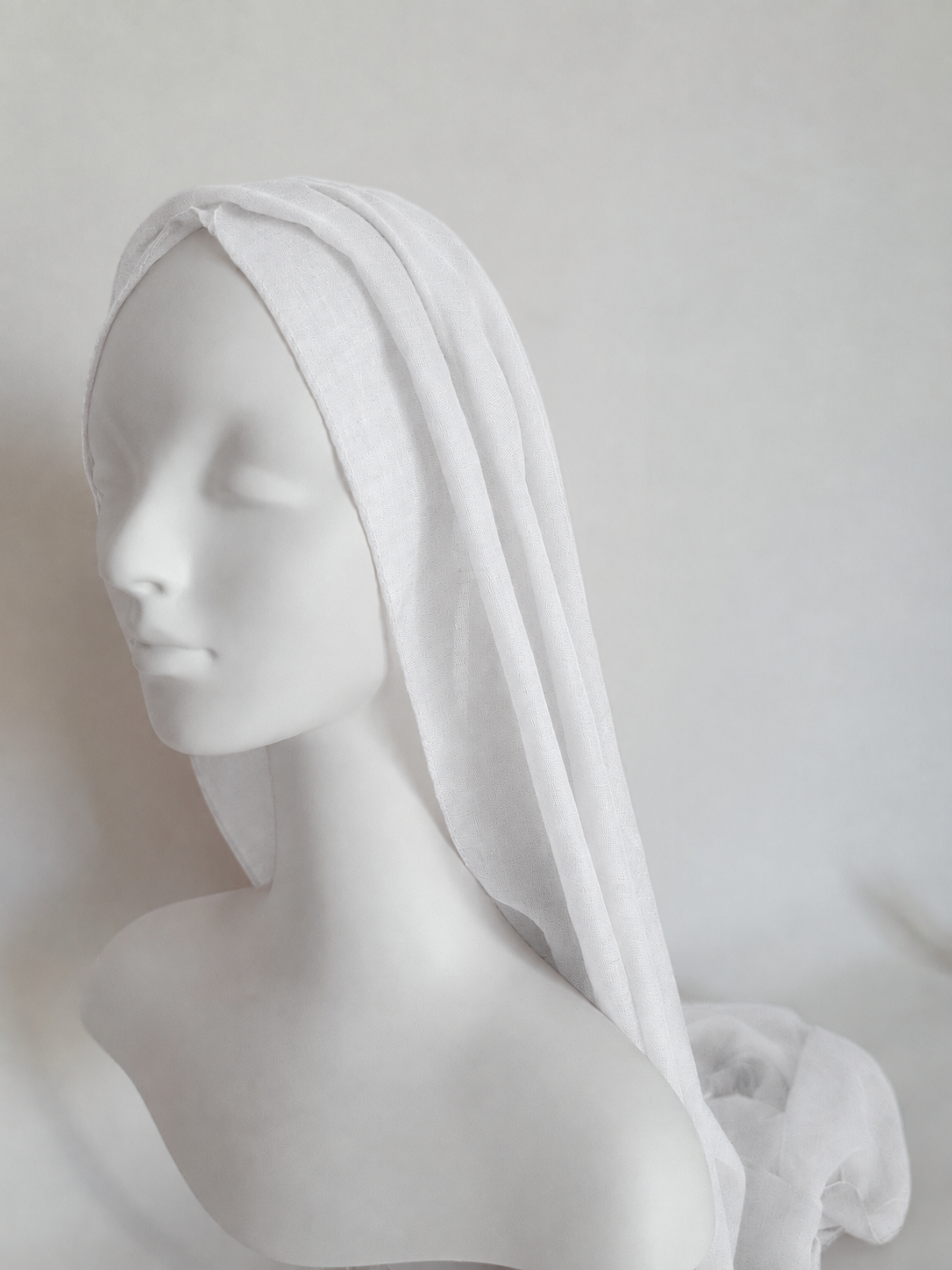 Voile Viscose Blanc